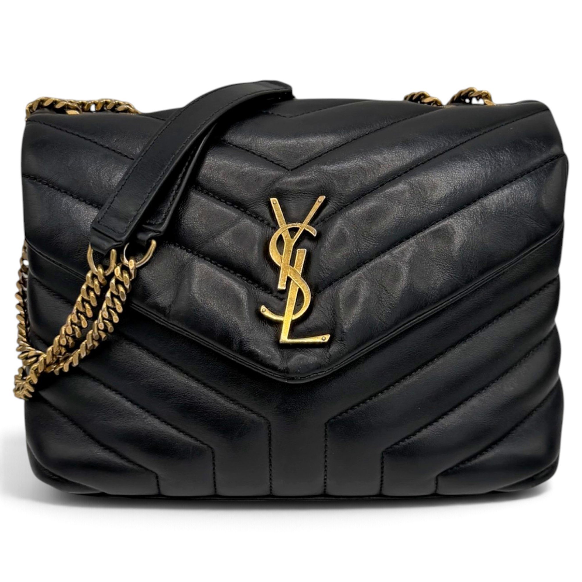 Loulou leather crossbody bag
