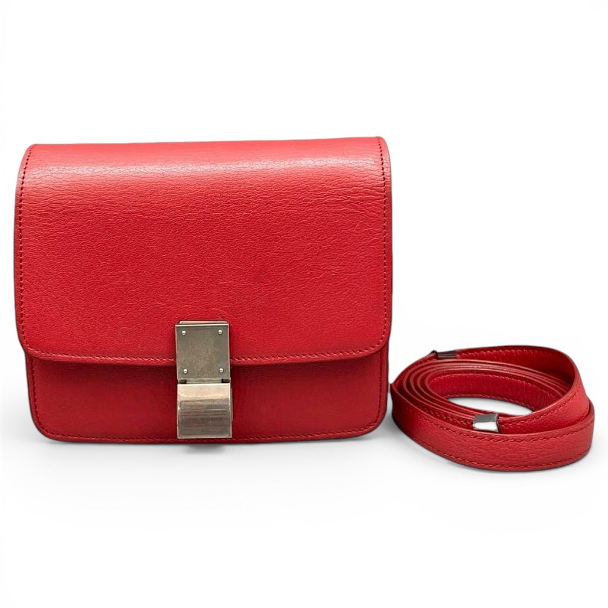 Classic leather handbag