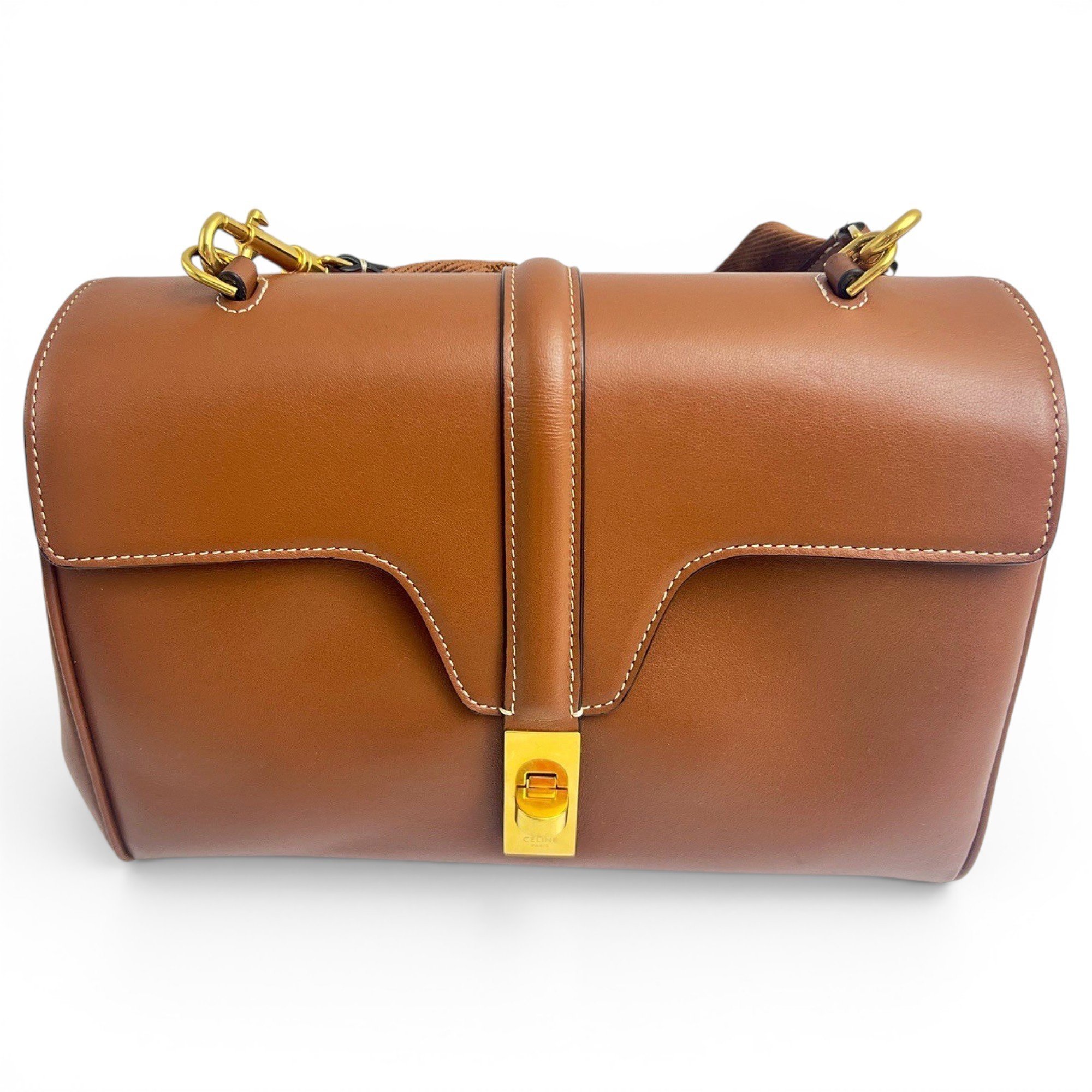 Sac 16 leather handbag