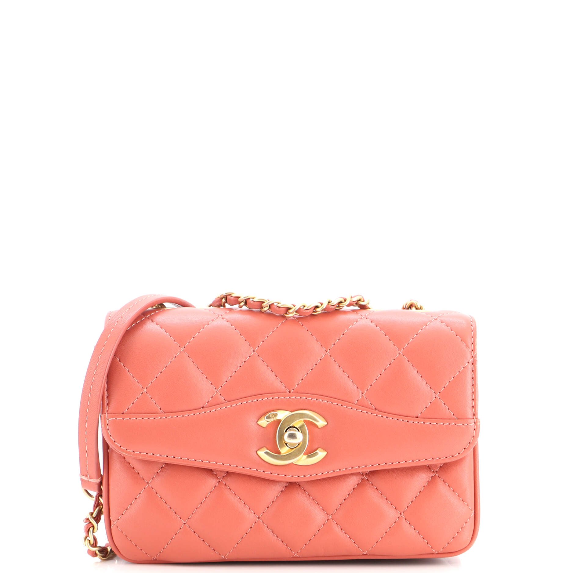 Daily Companion Coco Vintage Flap Bag Quilted Lambskin Small