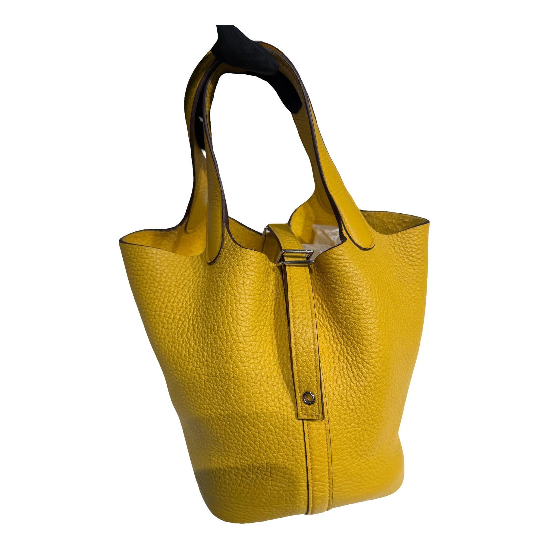 Picotin leather handbag
