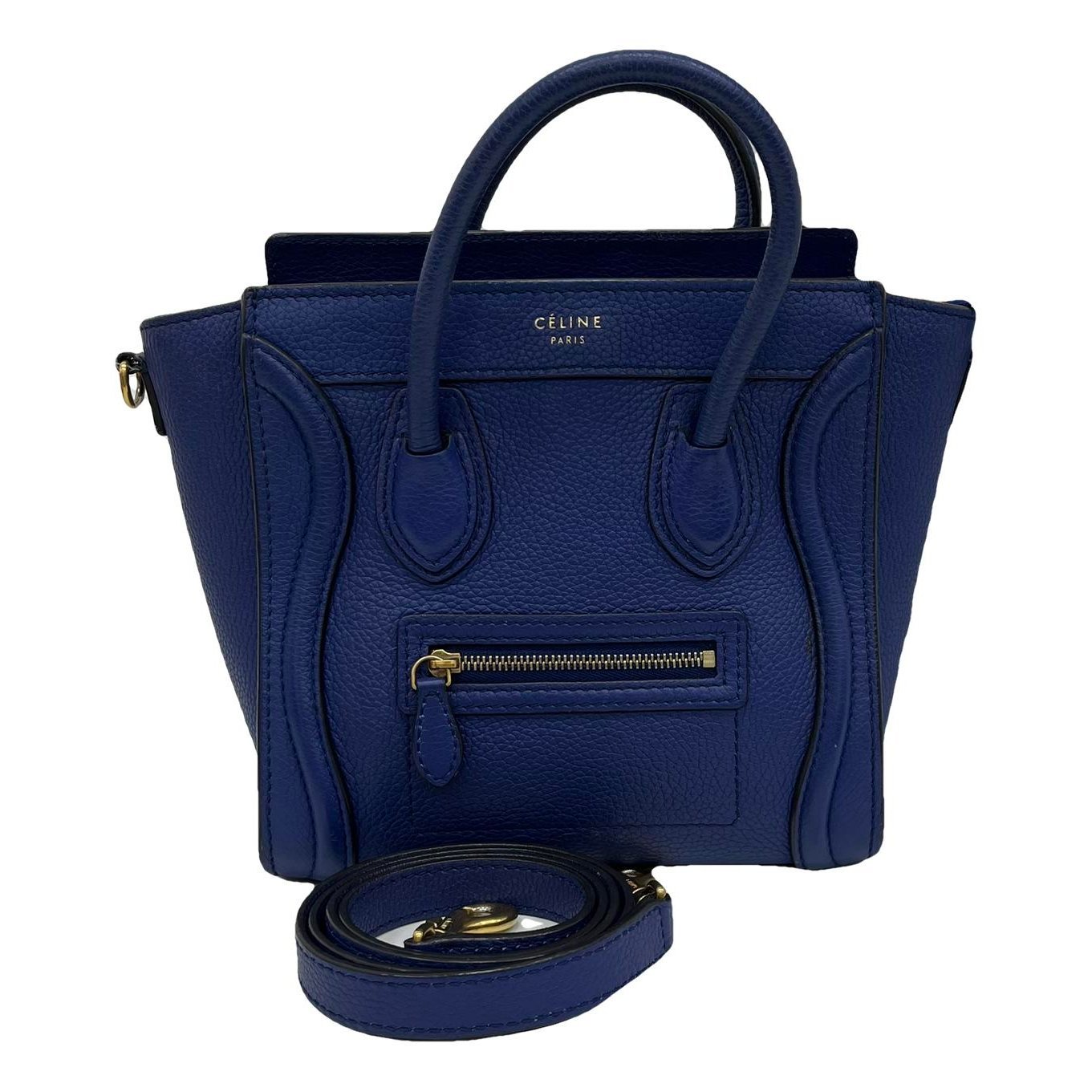Nano Luggage leather handbag