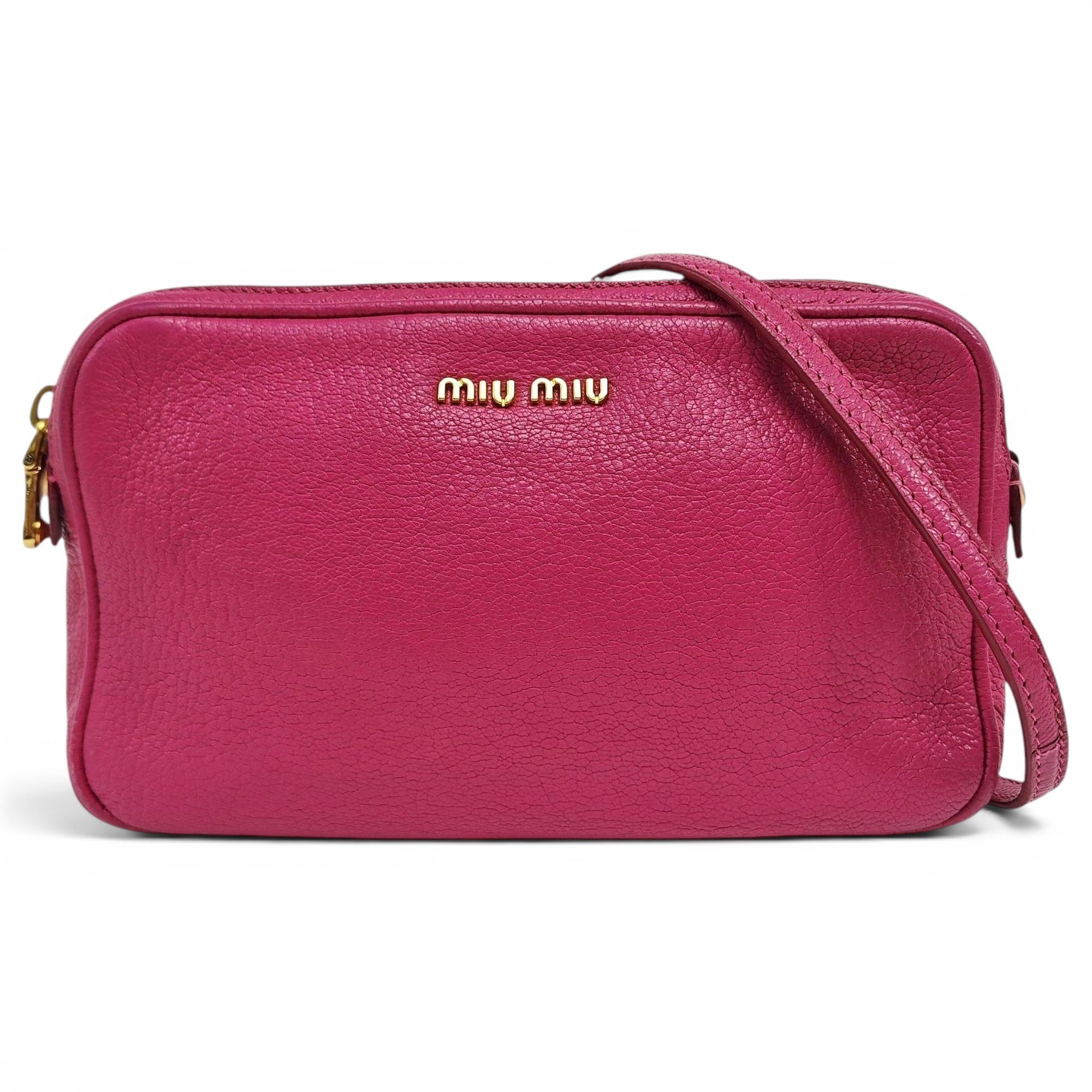 Leather crossbody bag