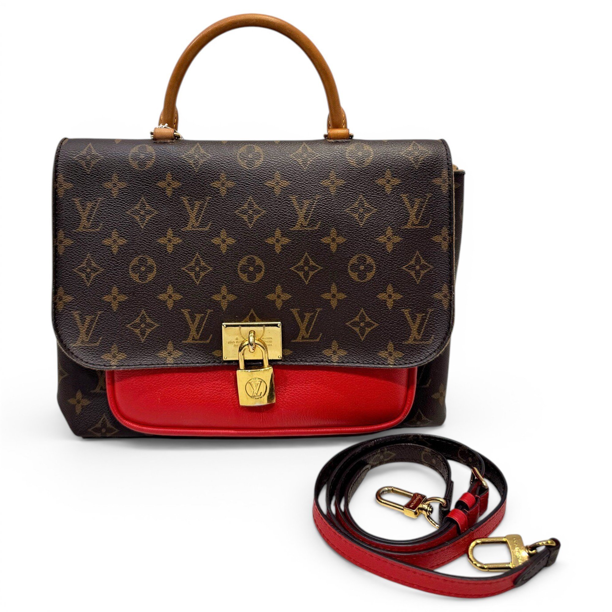 Leather handbag