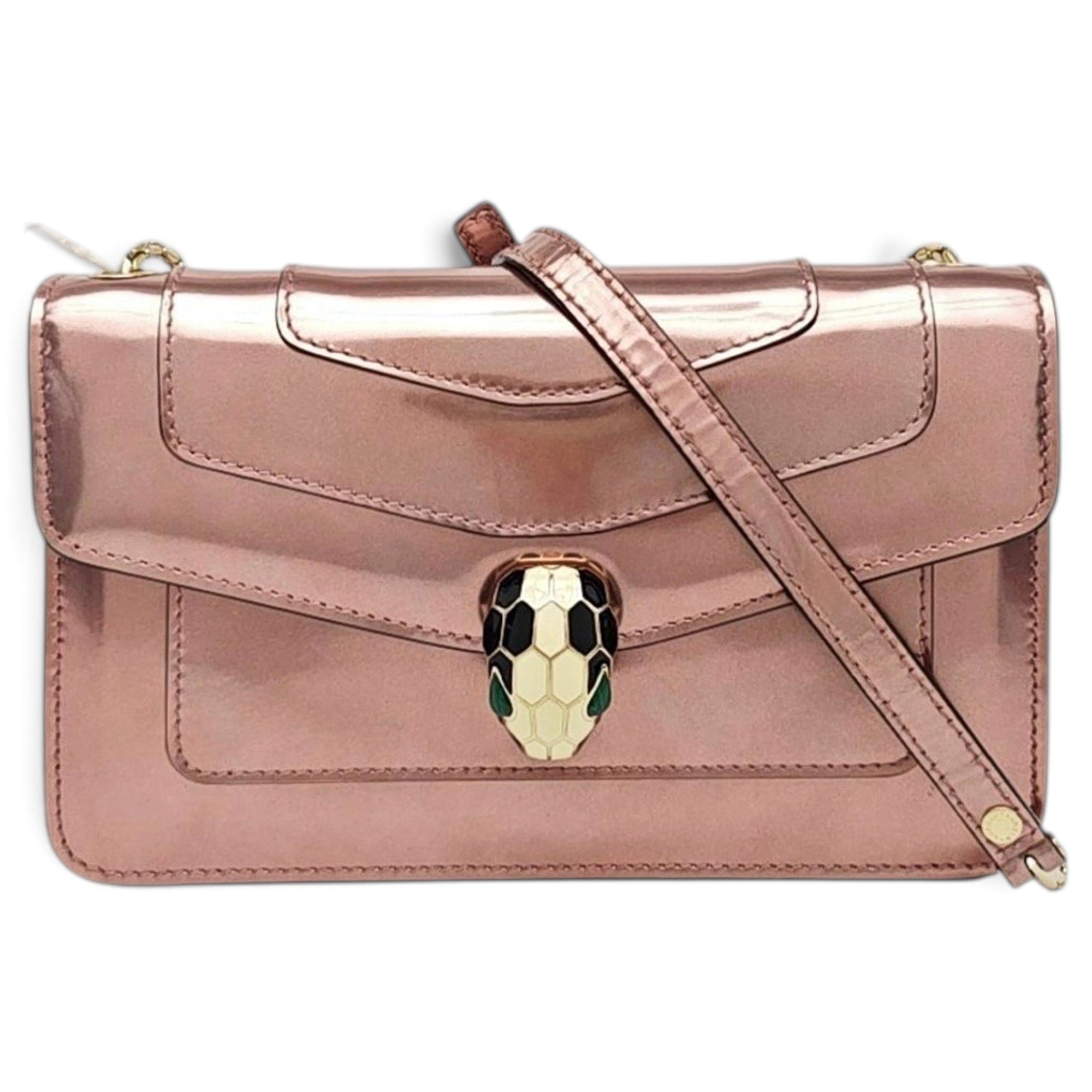 Serpenti pony-style calfskin crossbody bag