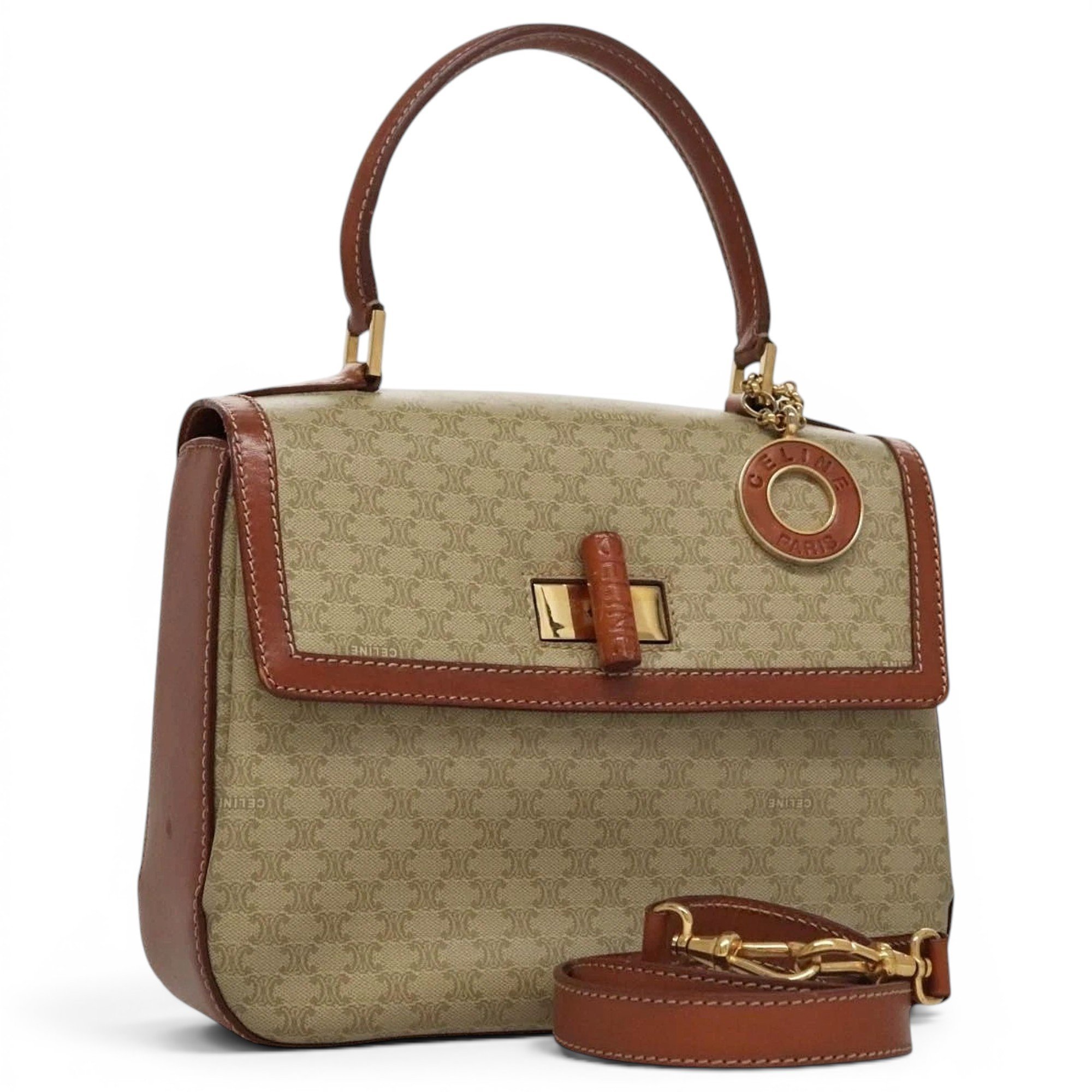 Leather handbag