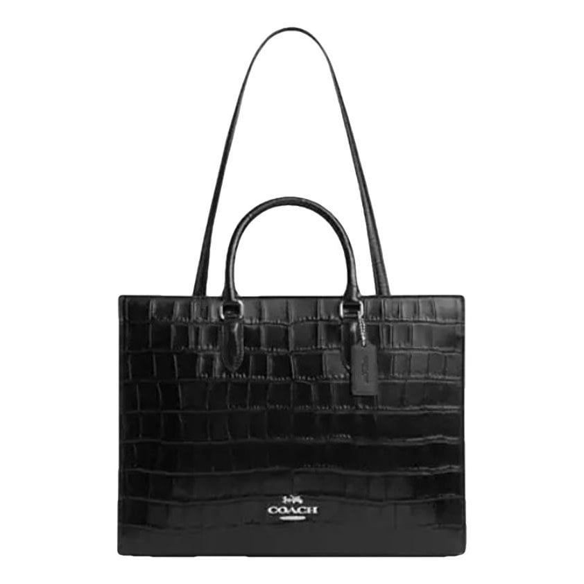 Leather tote