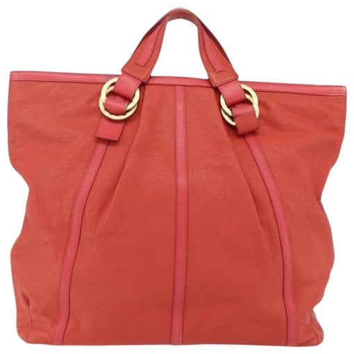 Leather handbag