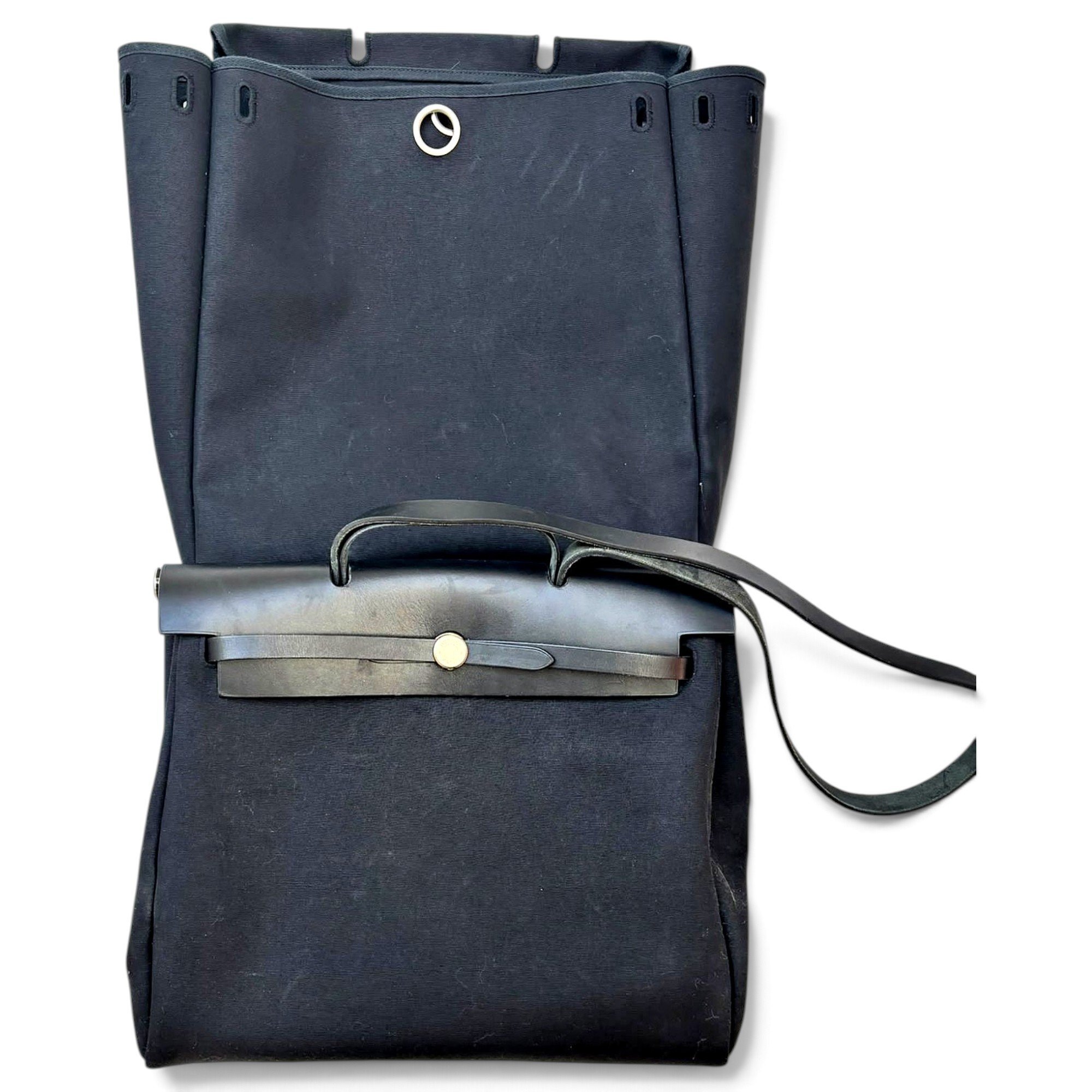 Herbag leather backpack