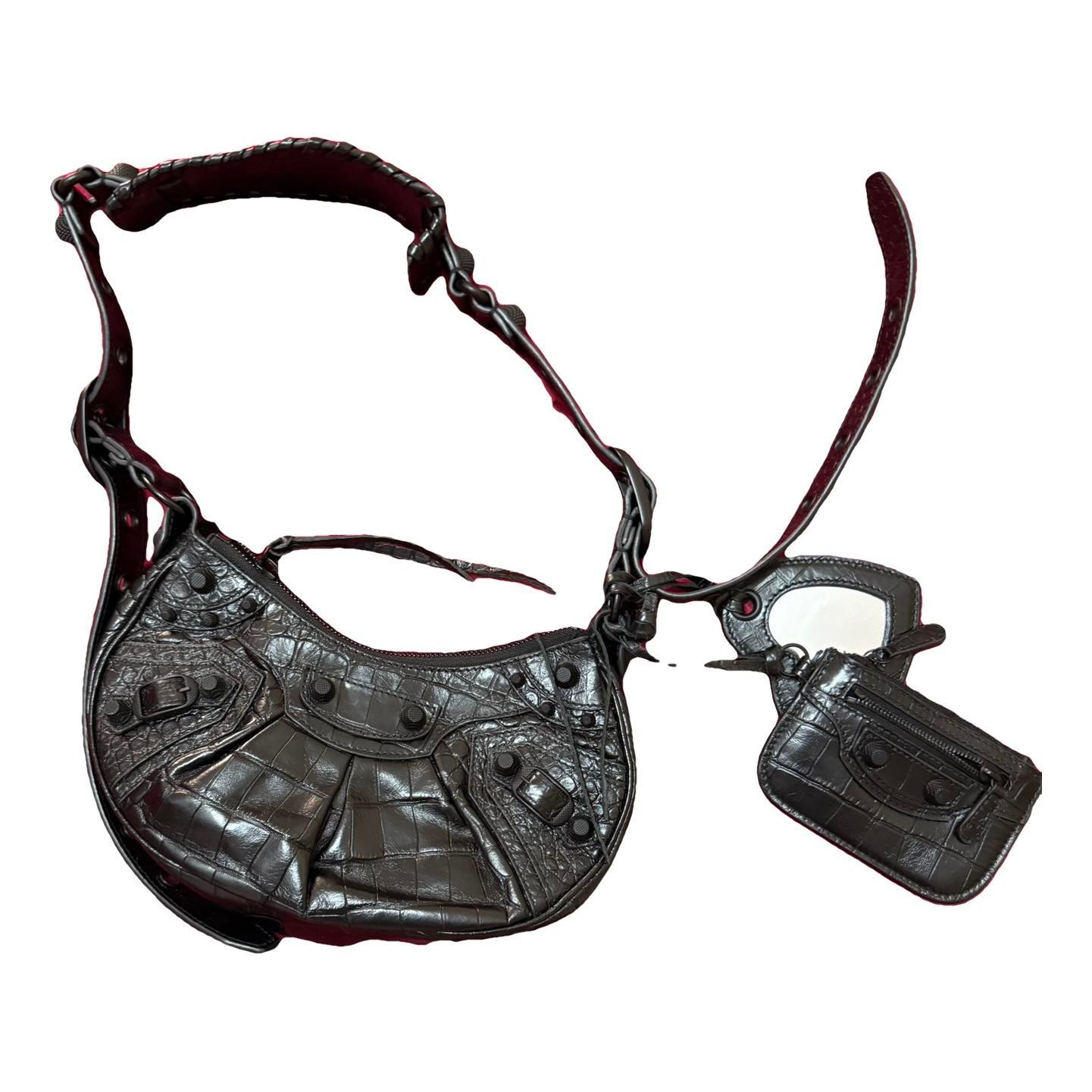 Le Cagole leather handbag