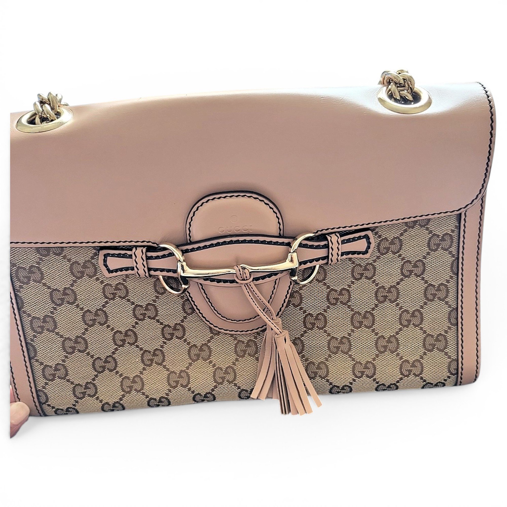 Emily leather handbag