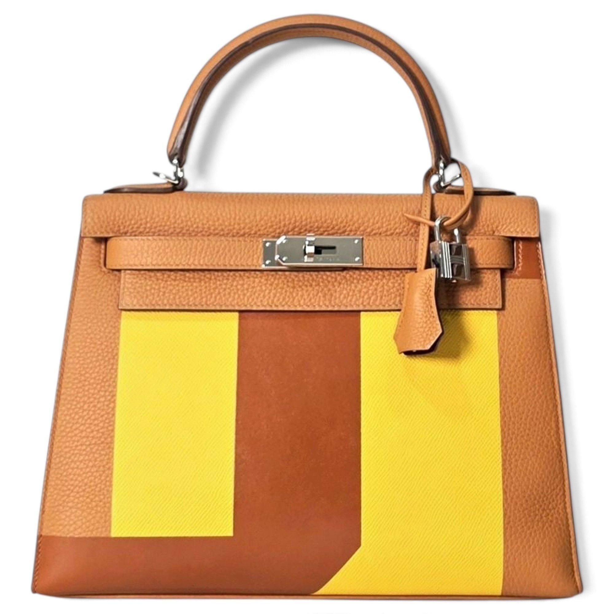 Kelly 28 leather handbag