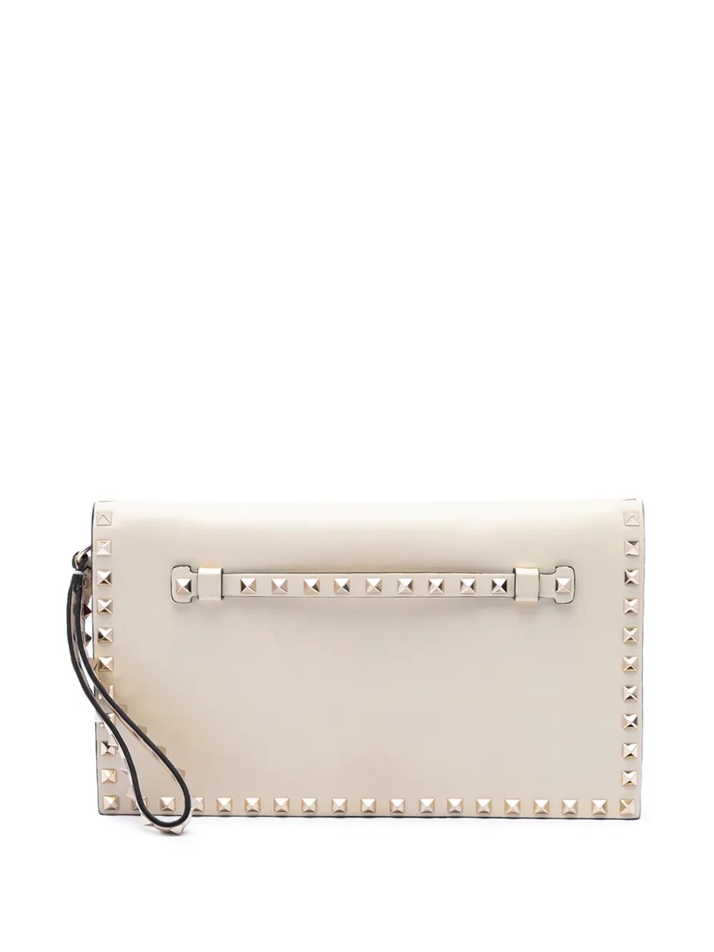 Valentino Garavani 2000-2017 Leather Rockstud Flap clutch bag