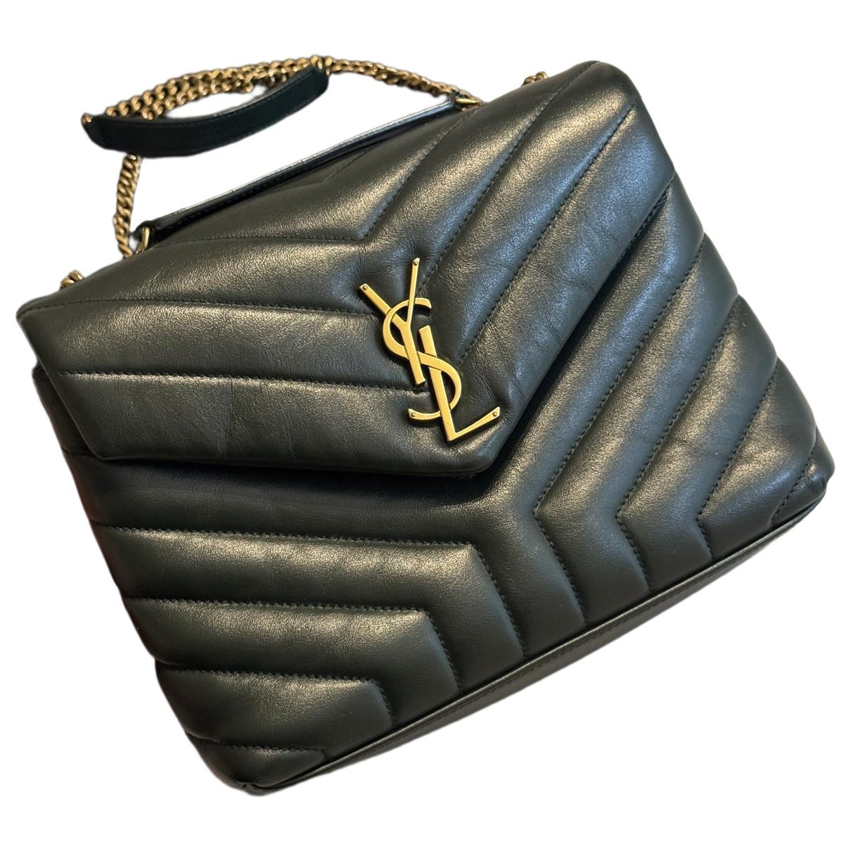 Loulou leather crossbody bag