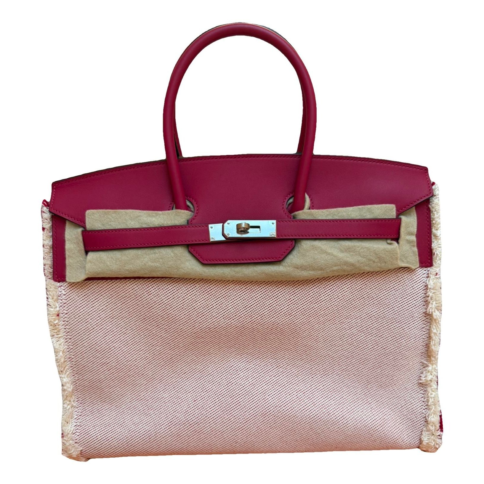 Hermes Birkin 35 Handbag Framboise