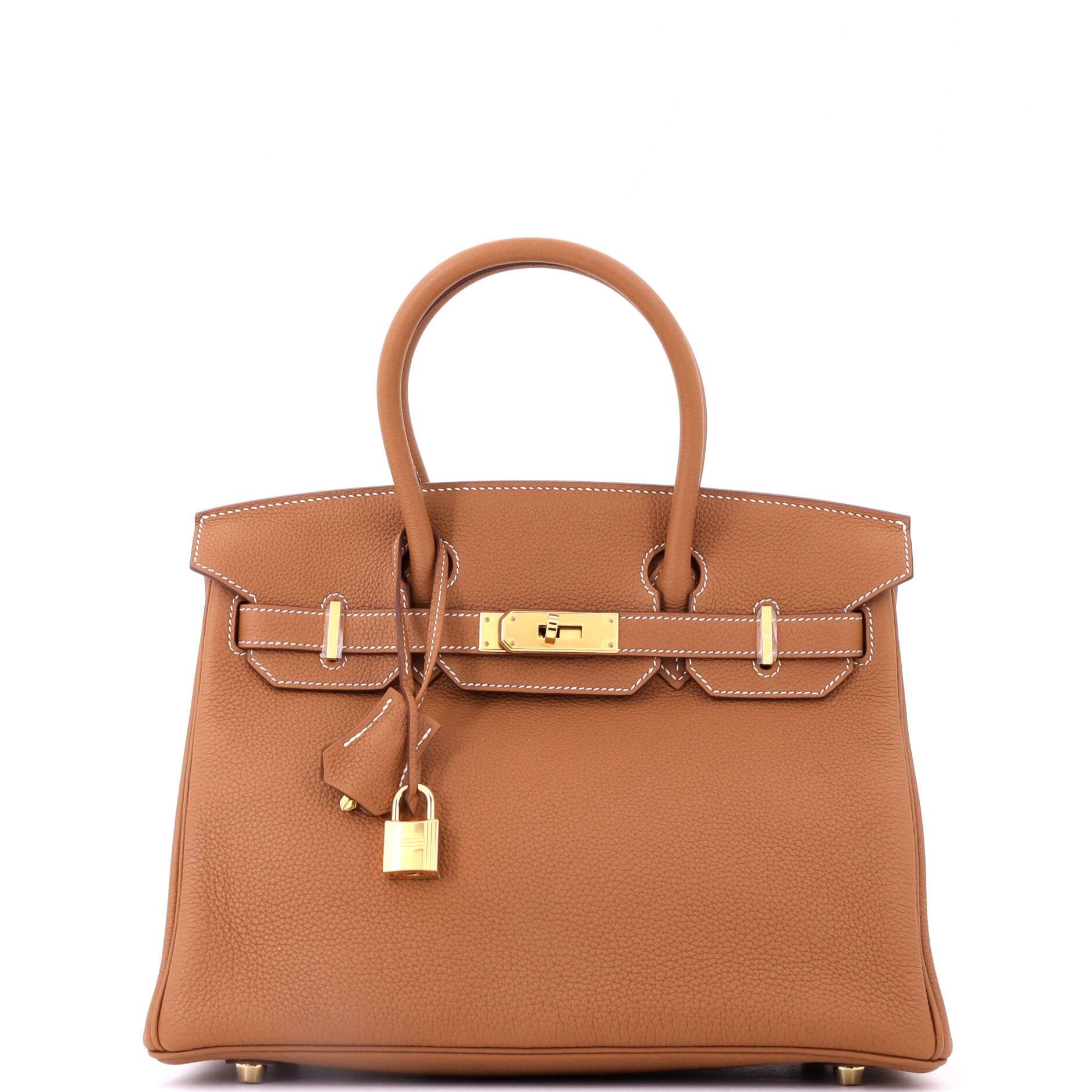 Birkin Handbag Gold Togo with Gold Hardware 30