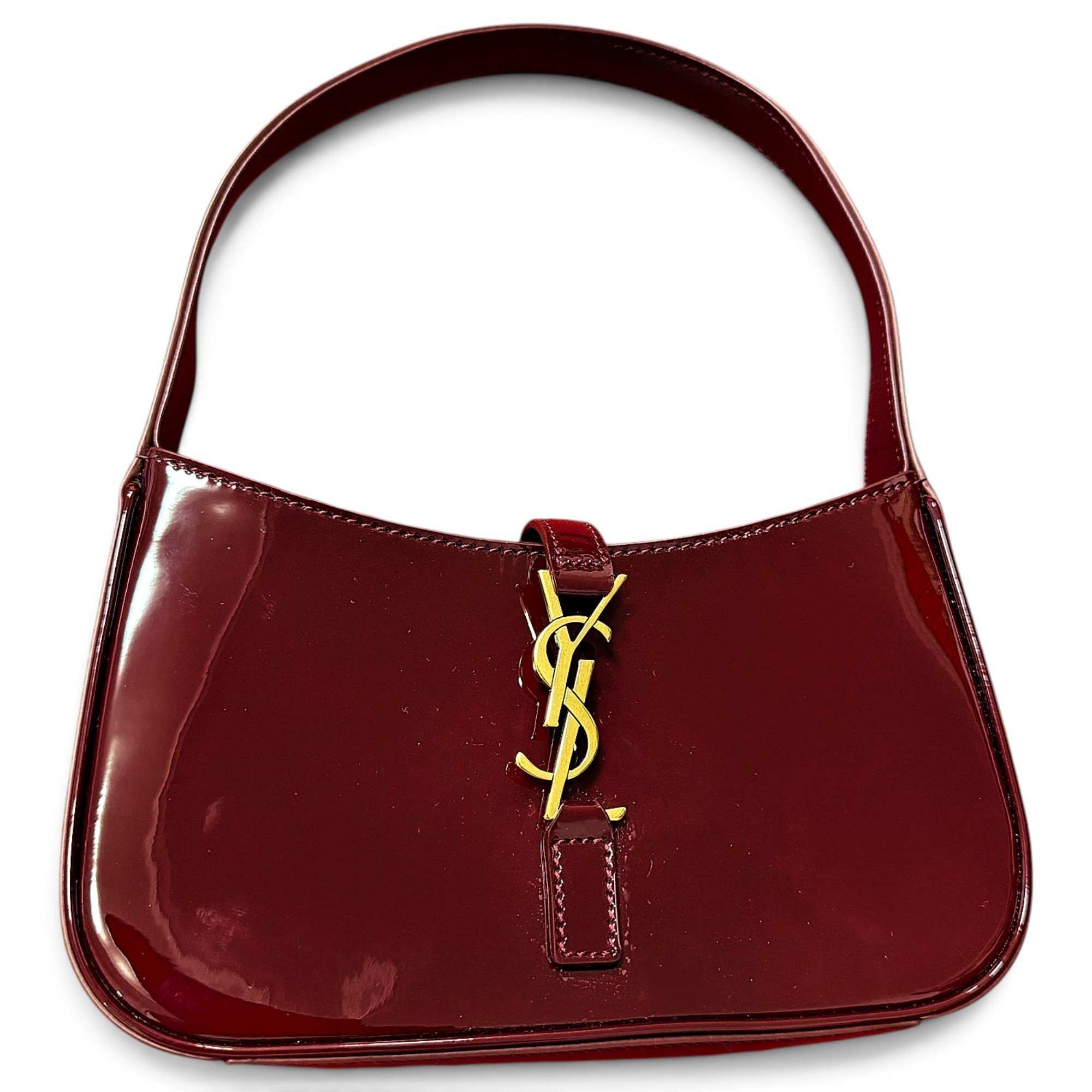 Le 5 à 7 patent leather handbag