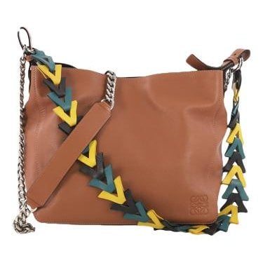 Leather handbag