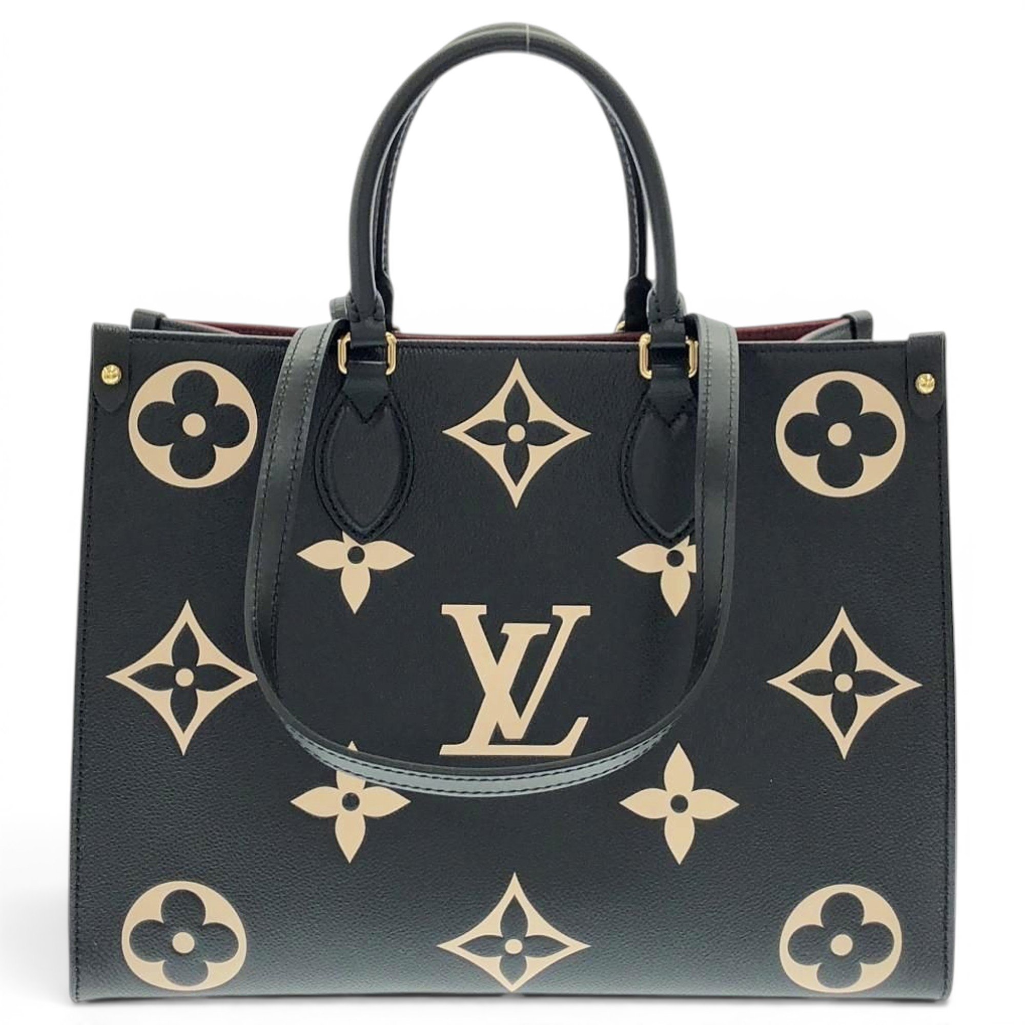 Leather tote