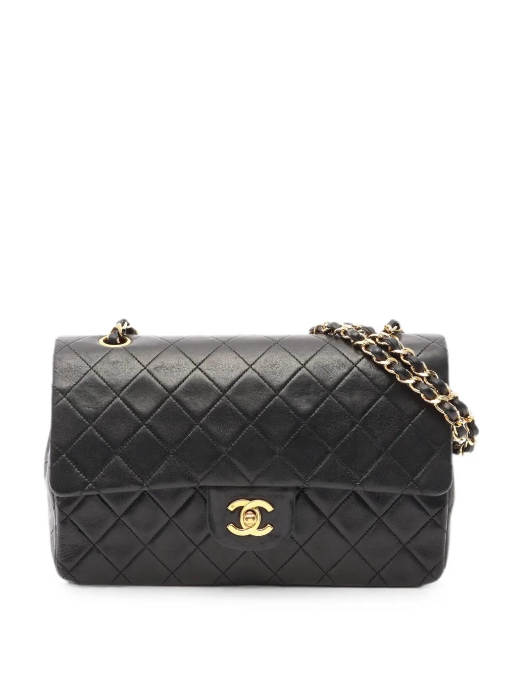 1989-1991 Double Flap CC turn-lock shoulder bag