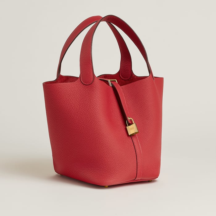 Vermillon Picotin Lock 22 Bag