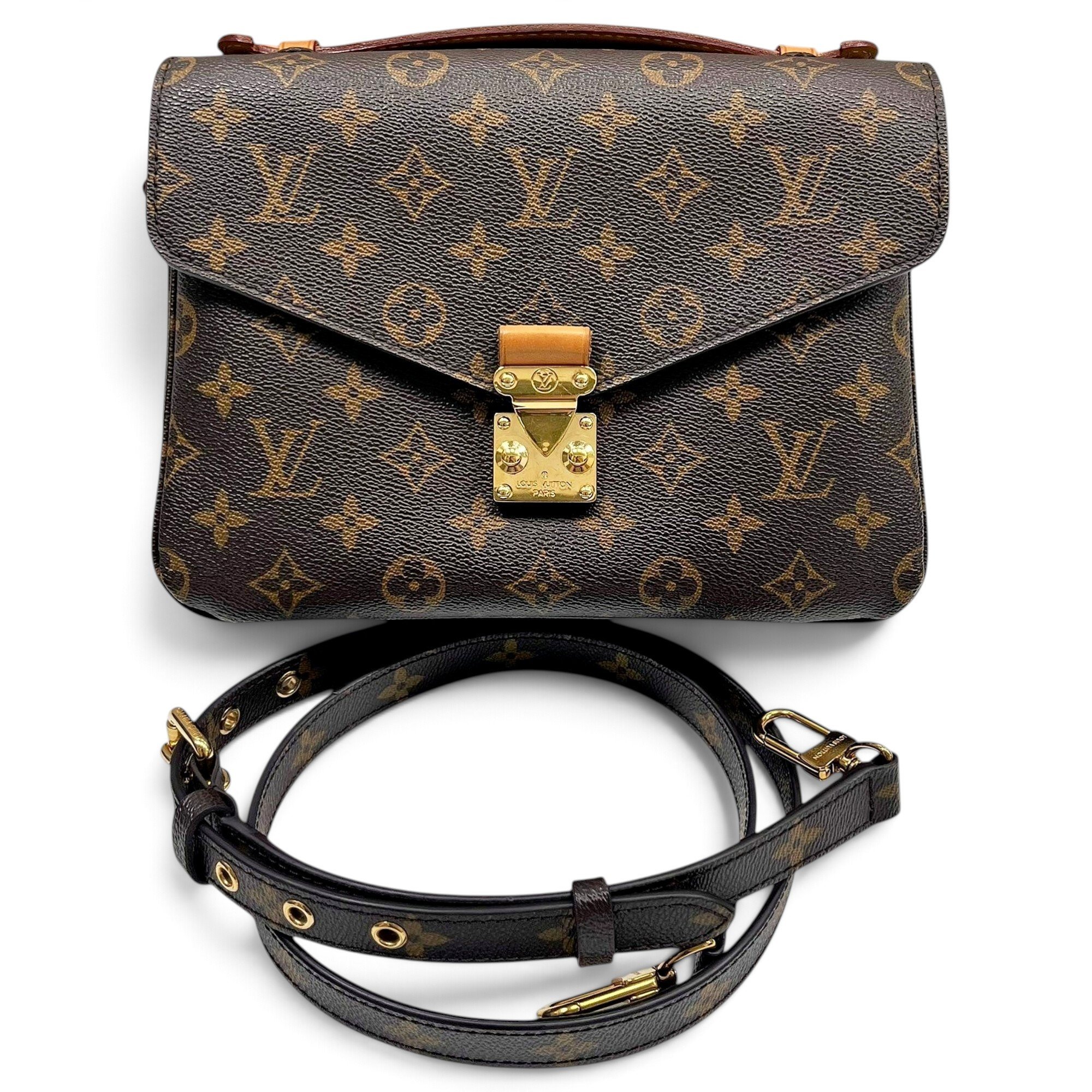 Louis Vuitton Metis leather handbag