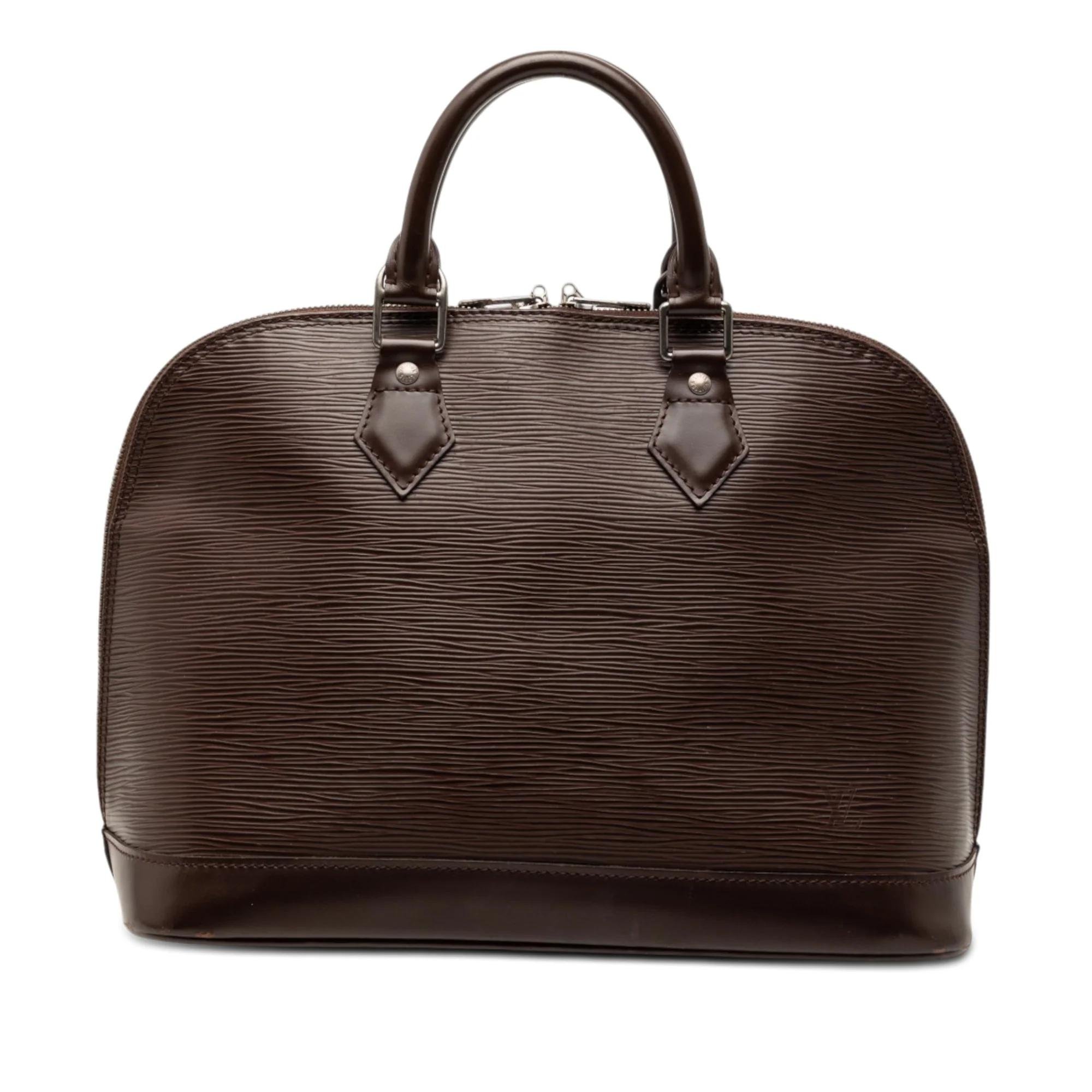 Alma leather handbag