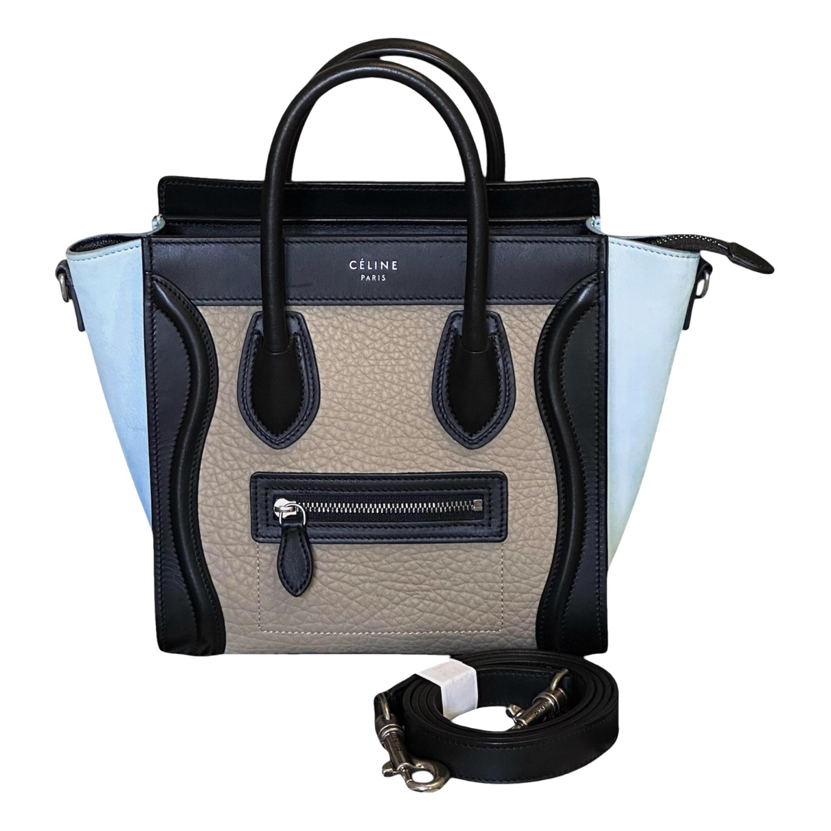 Nano Luggage leather handbag