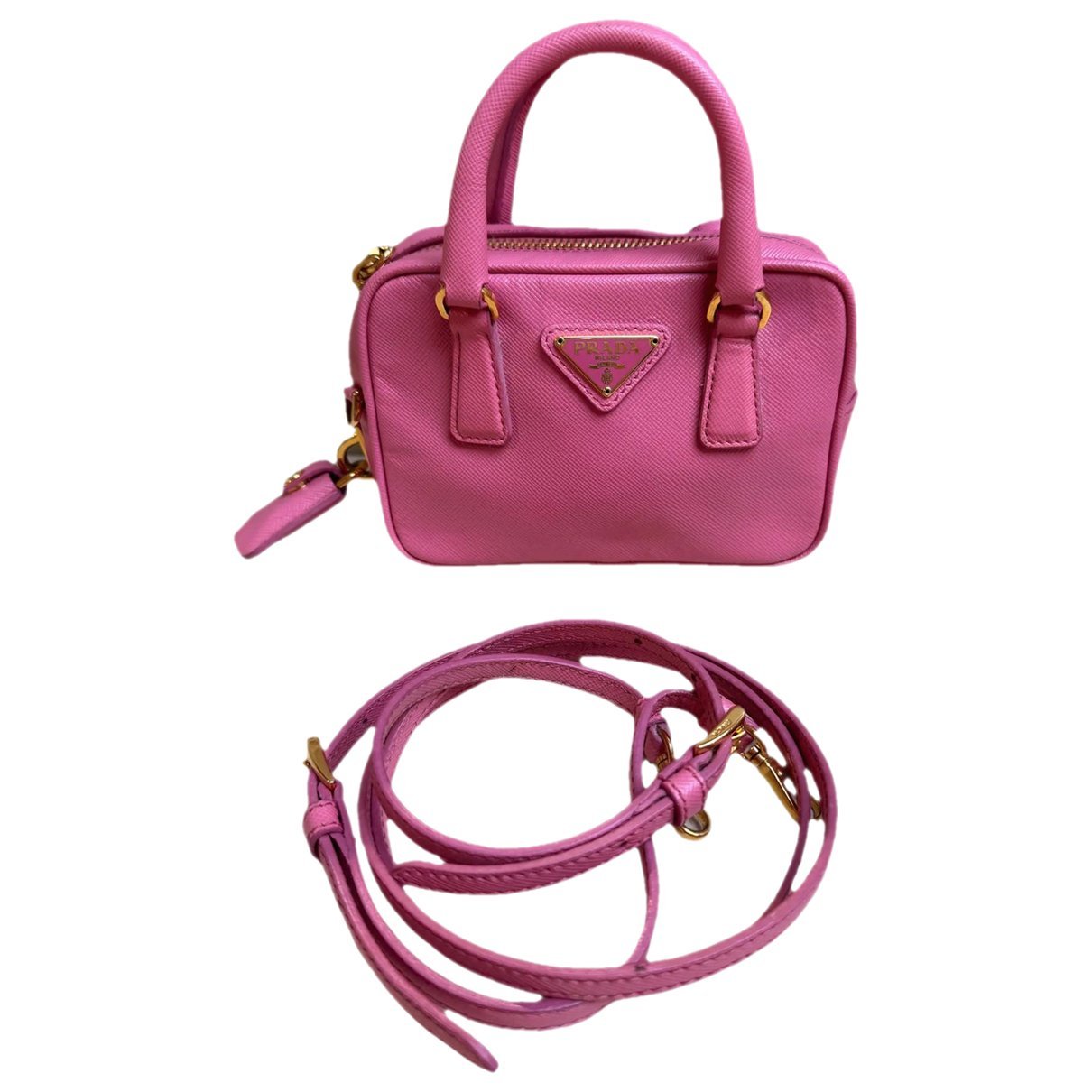 Leather crossbody bag