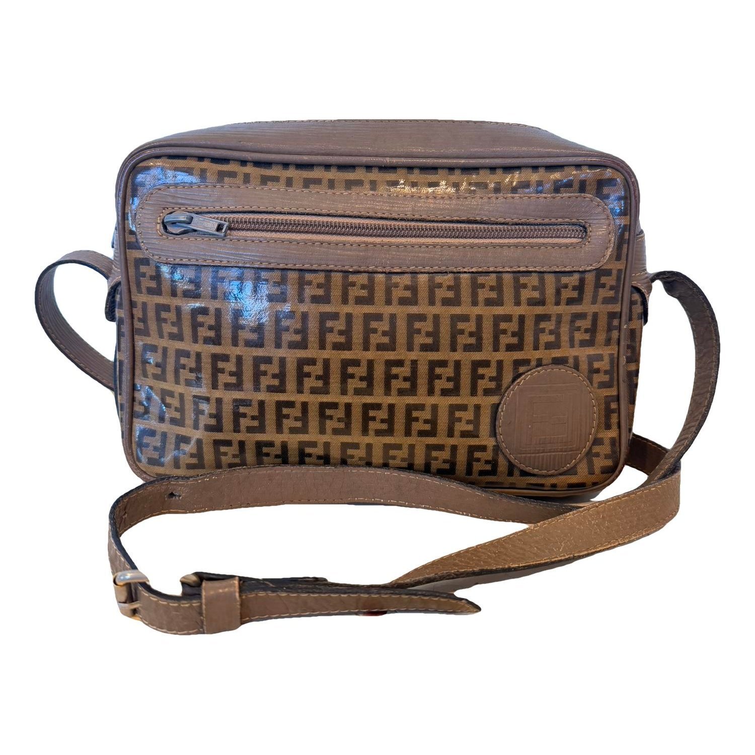 Vinyl crossbody bag