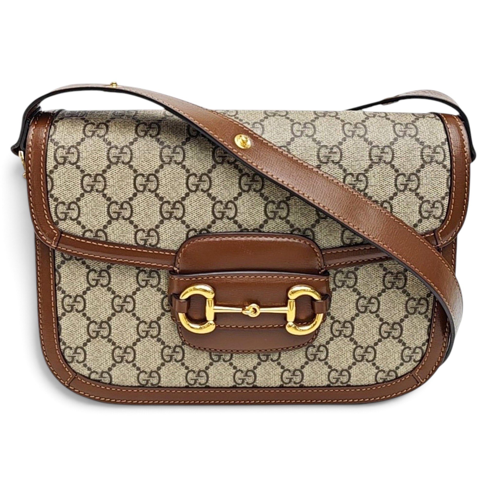 Handle Horsebit 1955 leather handbag