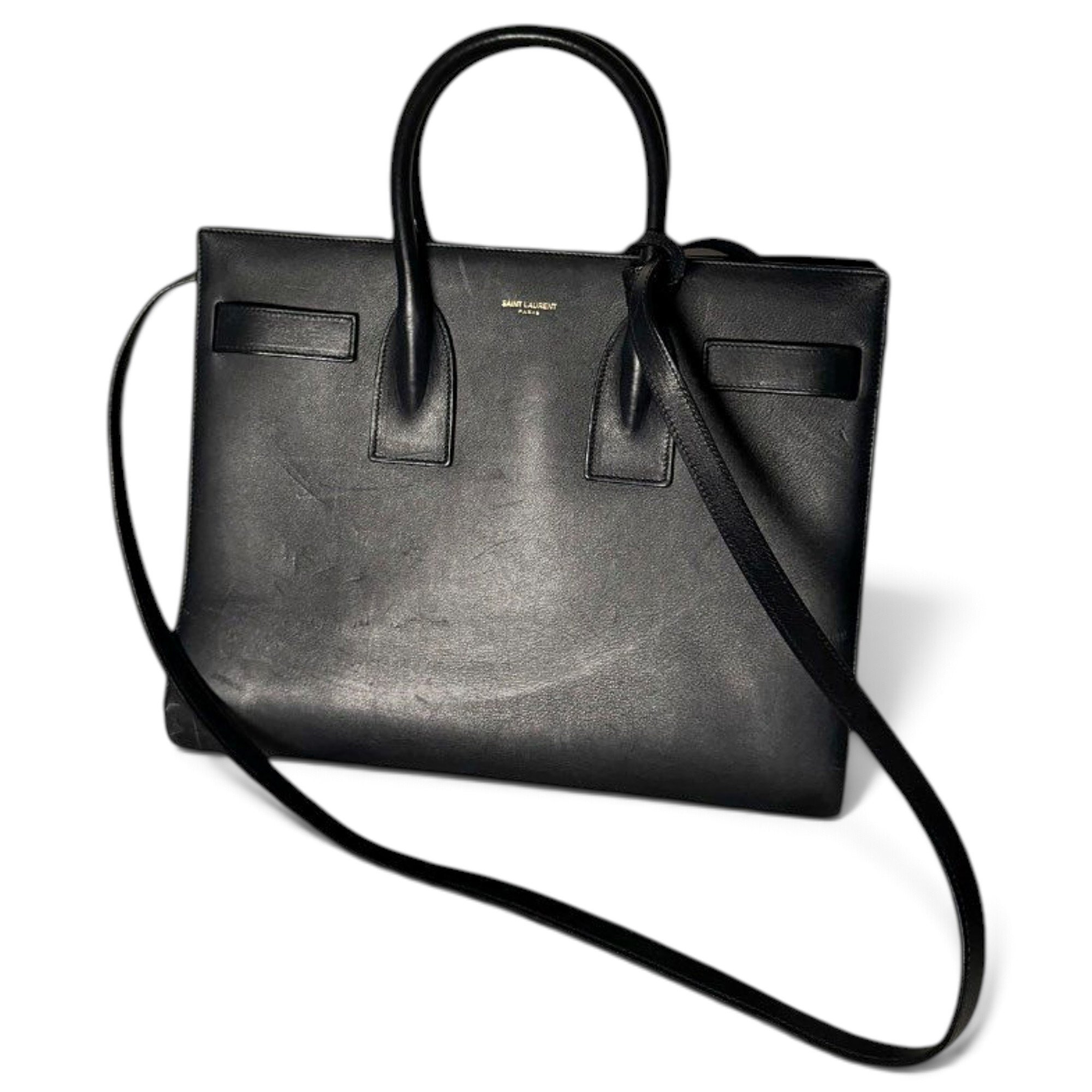 Sac de Jour leather tote