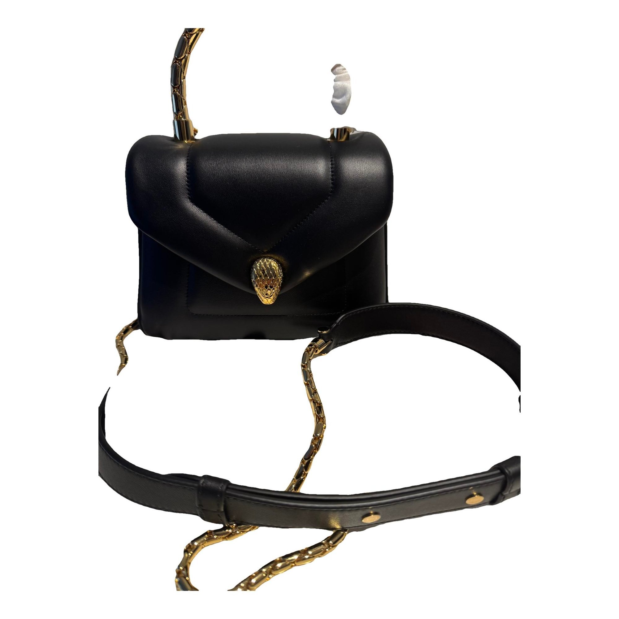Bvlgari Serpenti leather crossbody bag