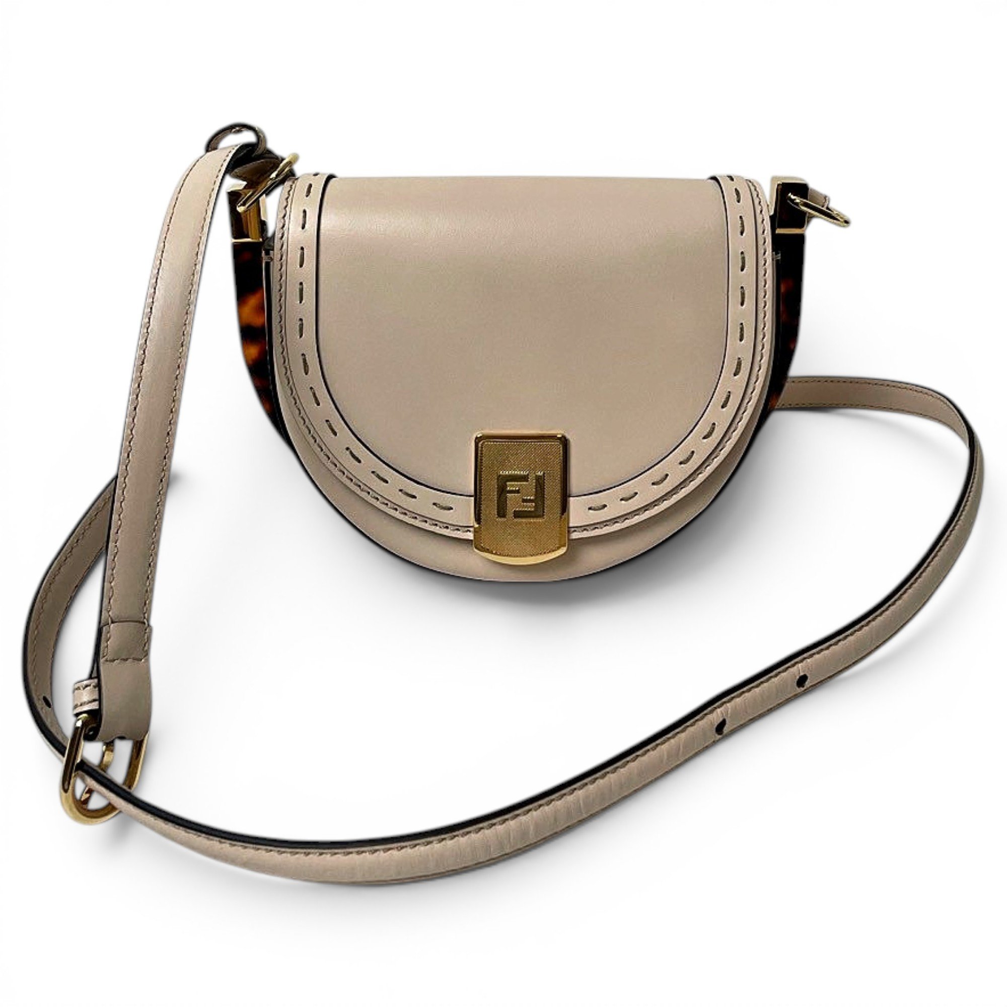 Moonlight leather crossbody bag