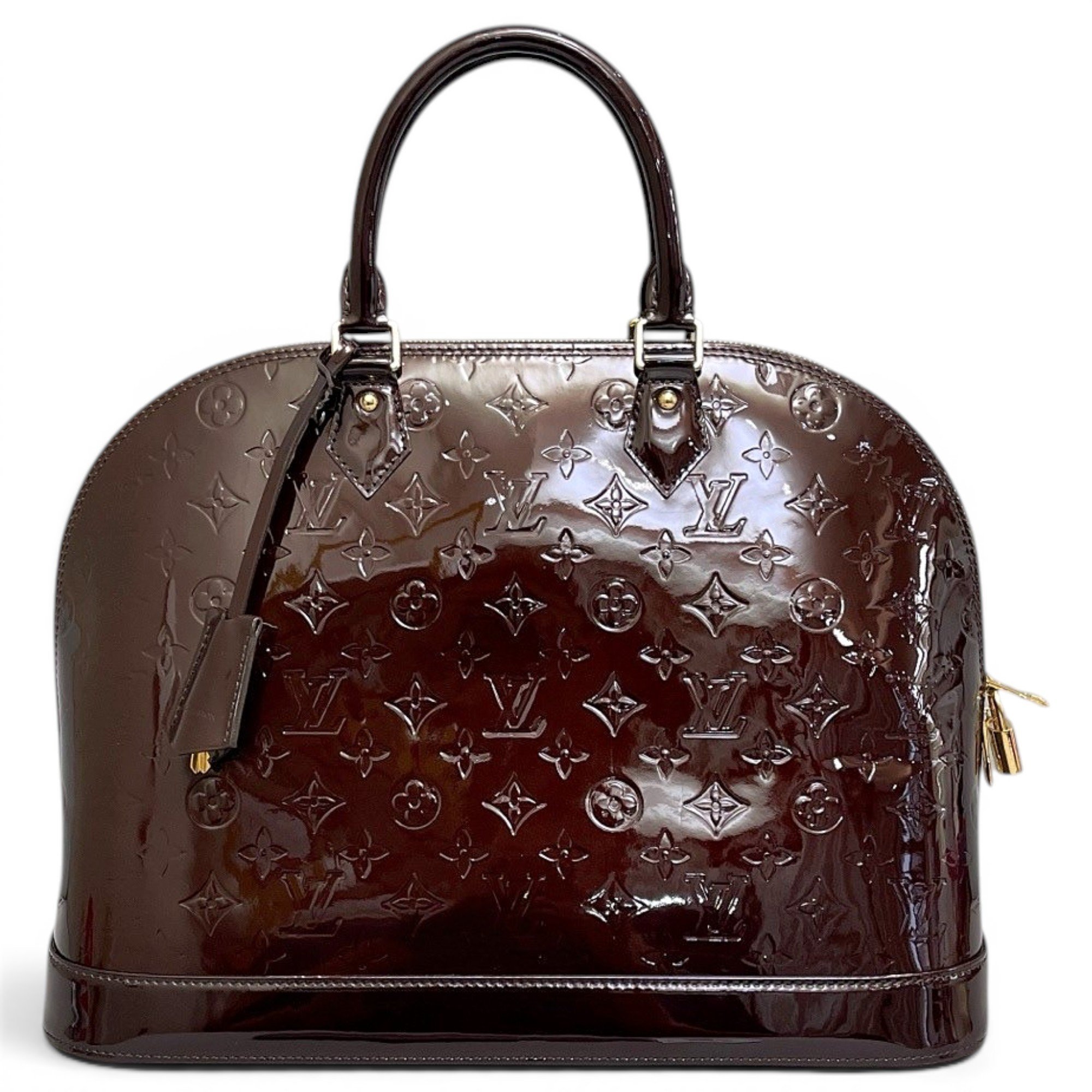 Alma leather handbag