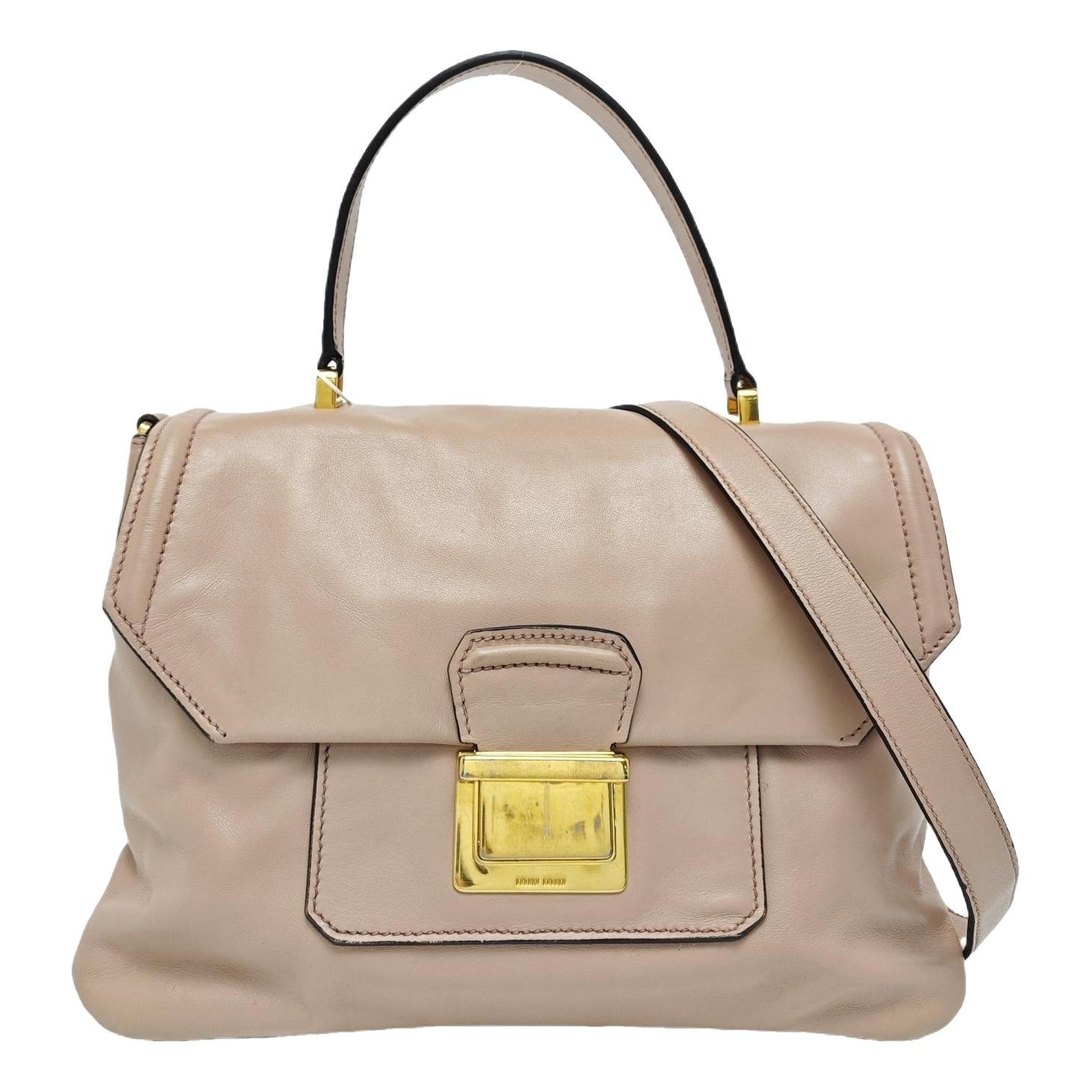 Leather handbag