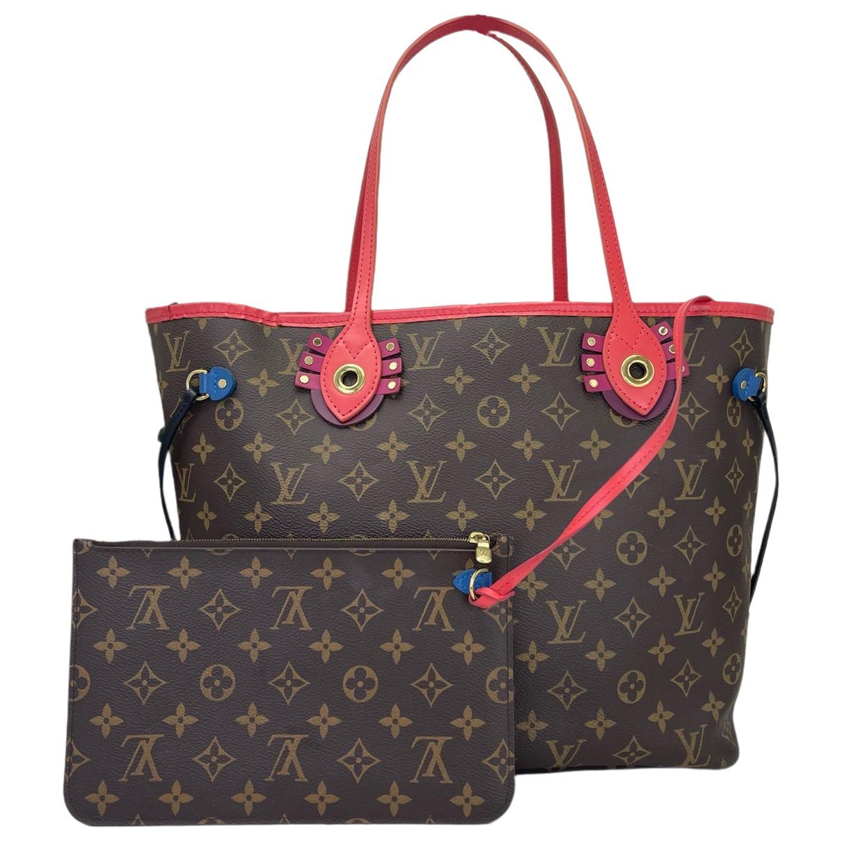 Neverfull leather handbag