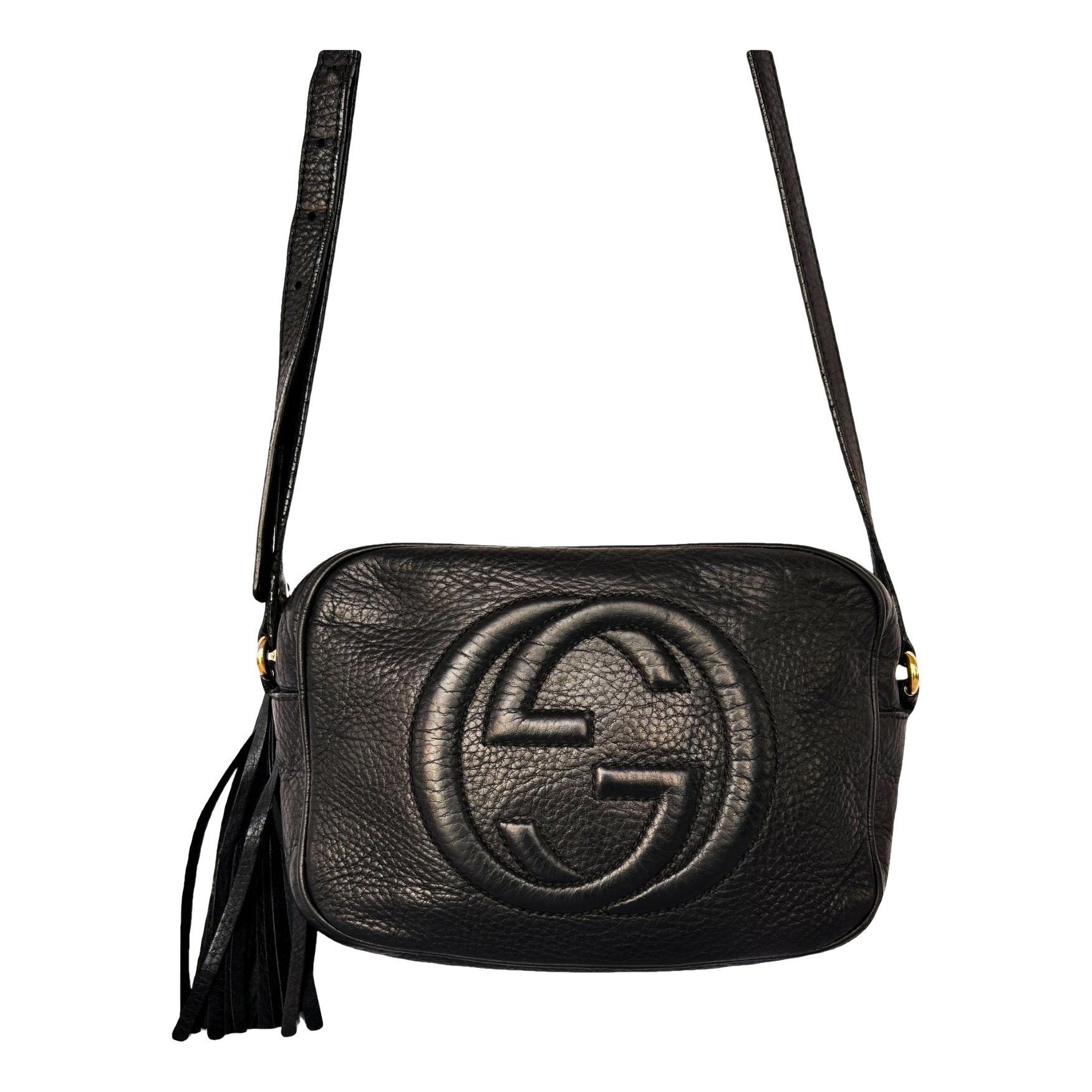 Leather crossbody bag