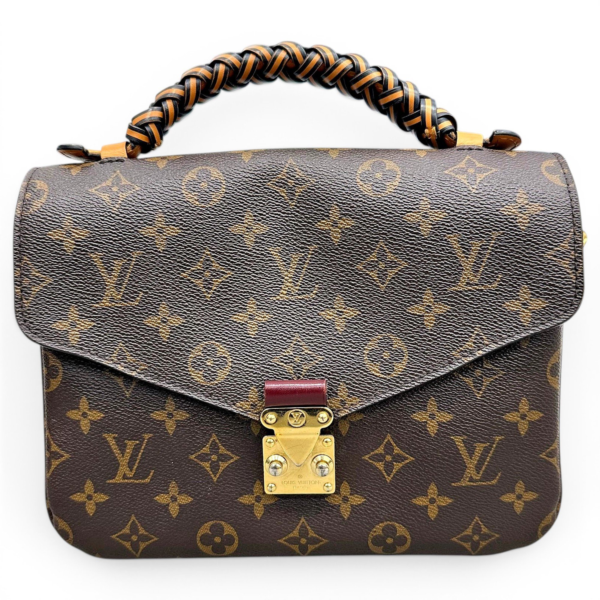 Metis leather handbag