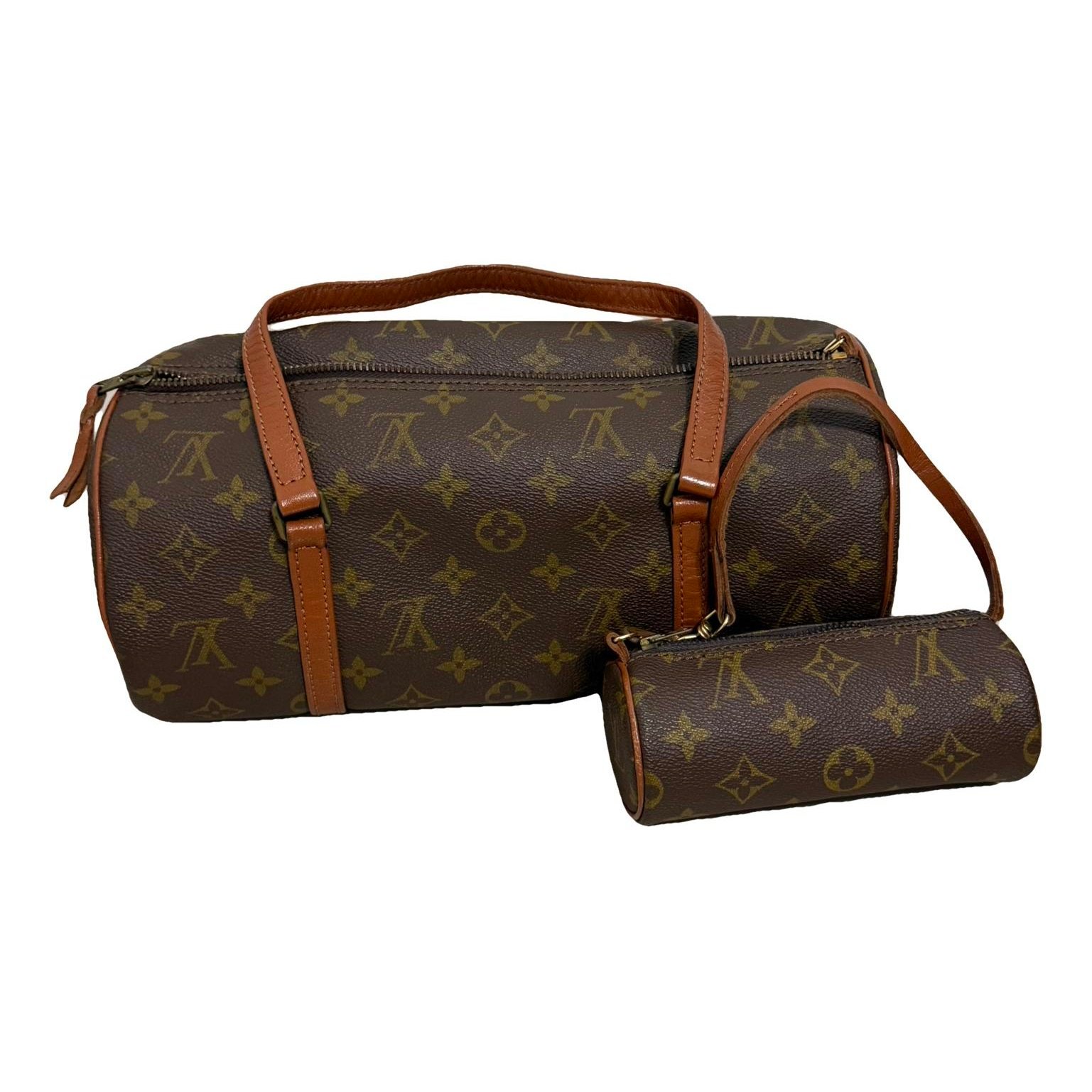 Papillon leather handbag