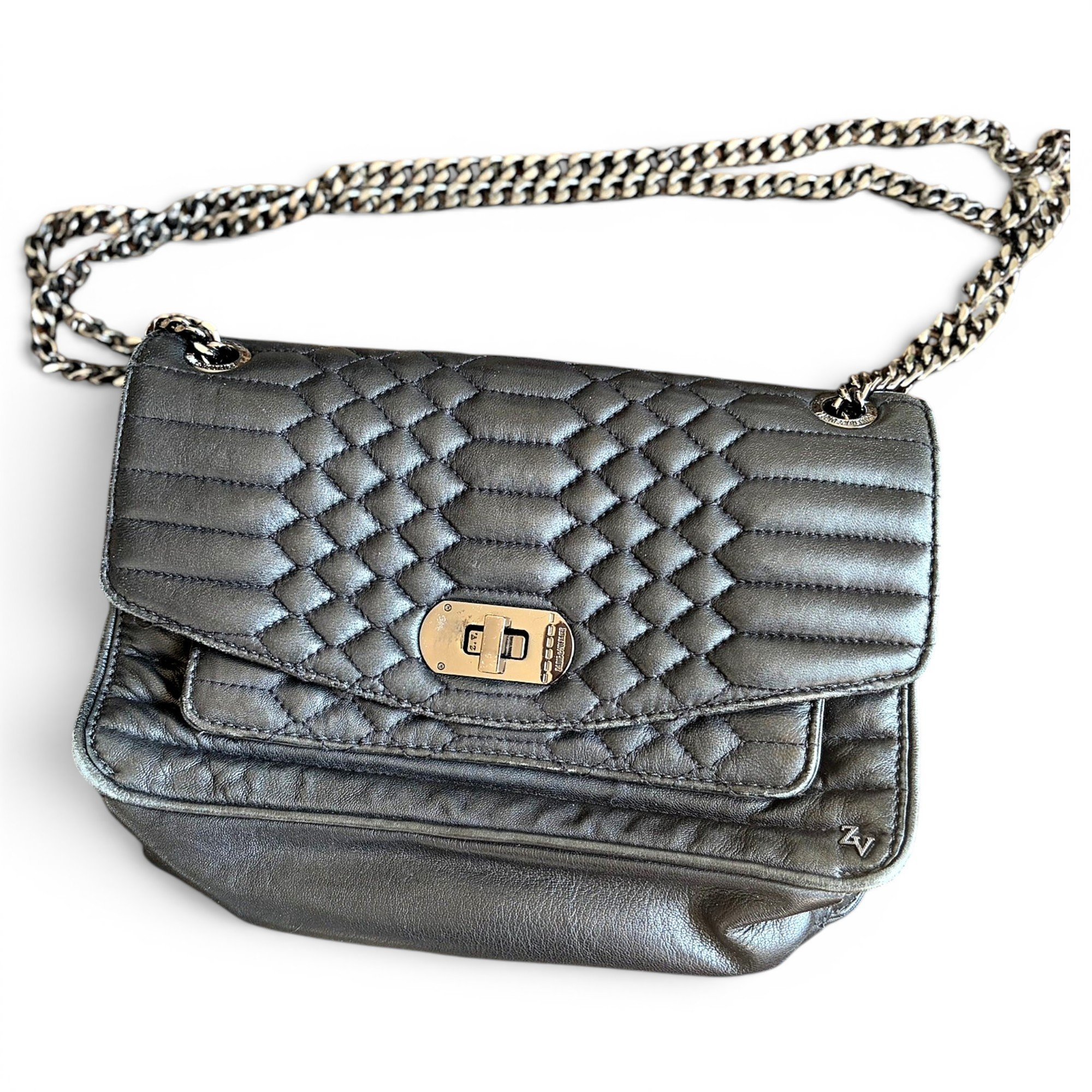Leather crossbody bag