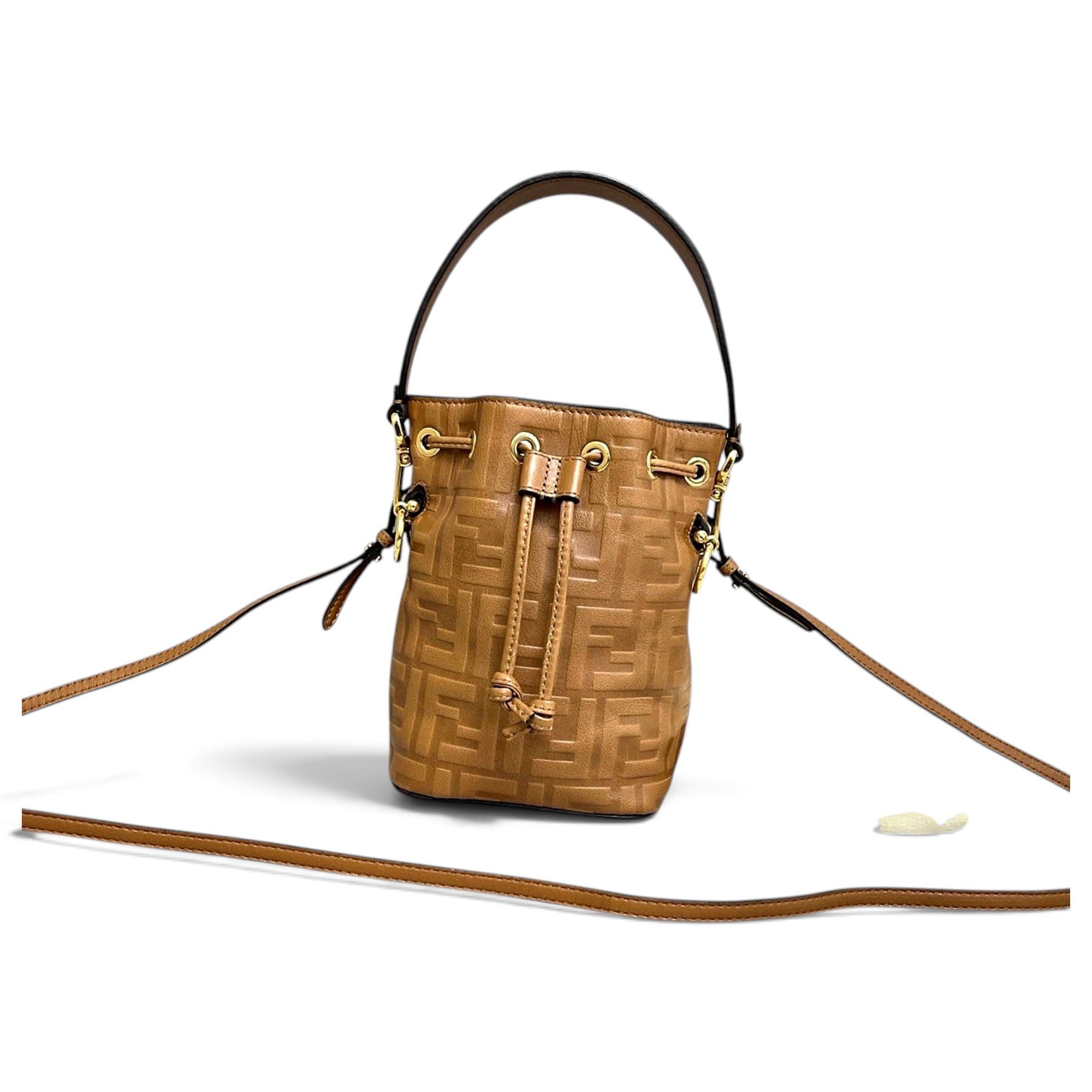 Mon Trésor leather handbag