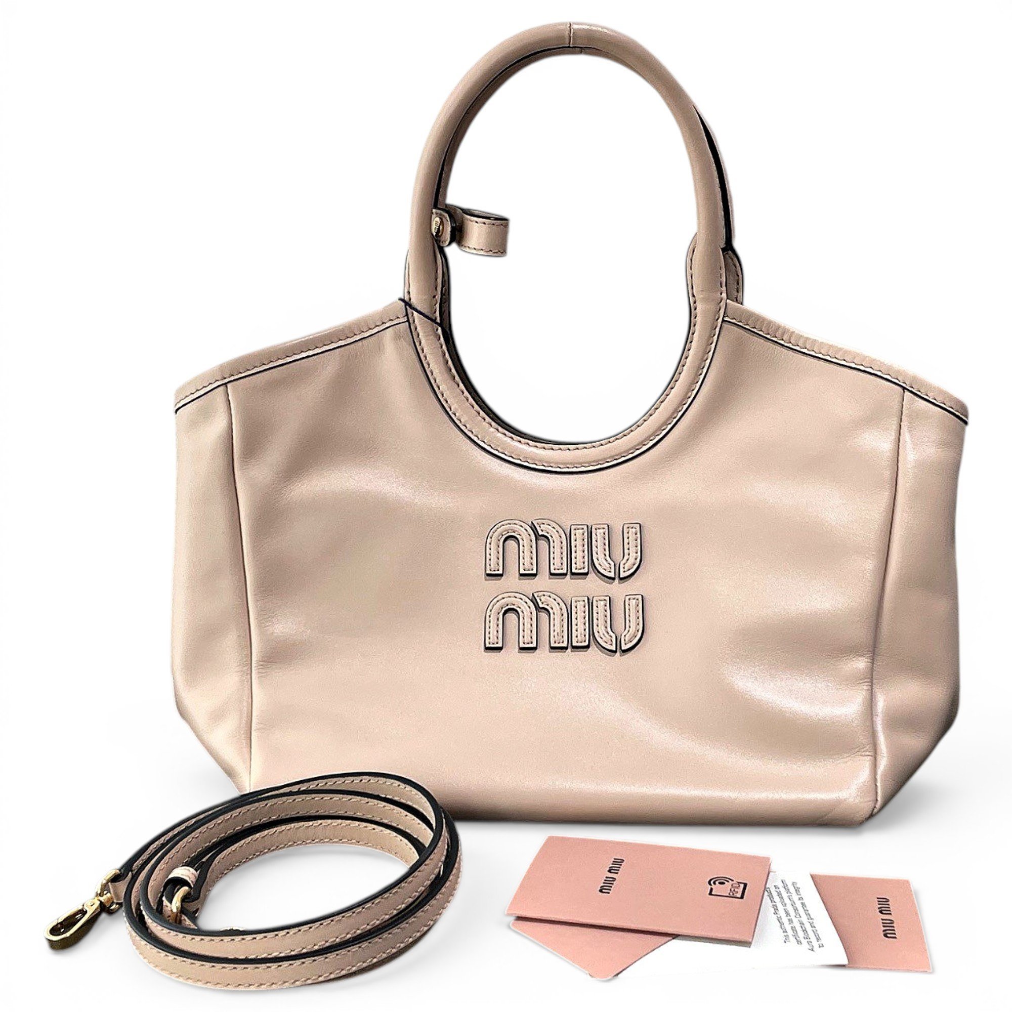 Leather handbag