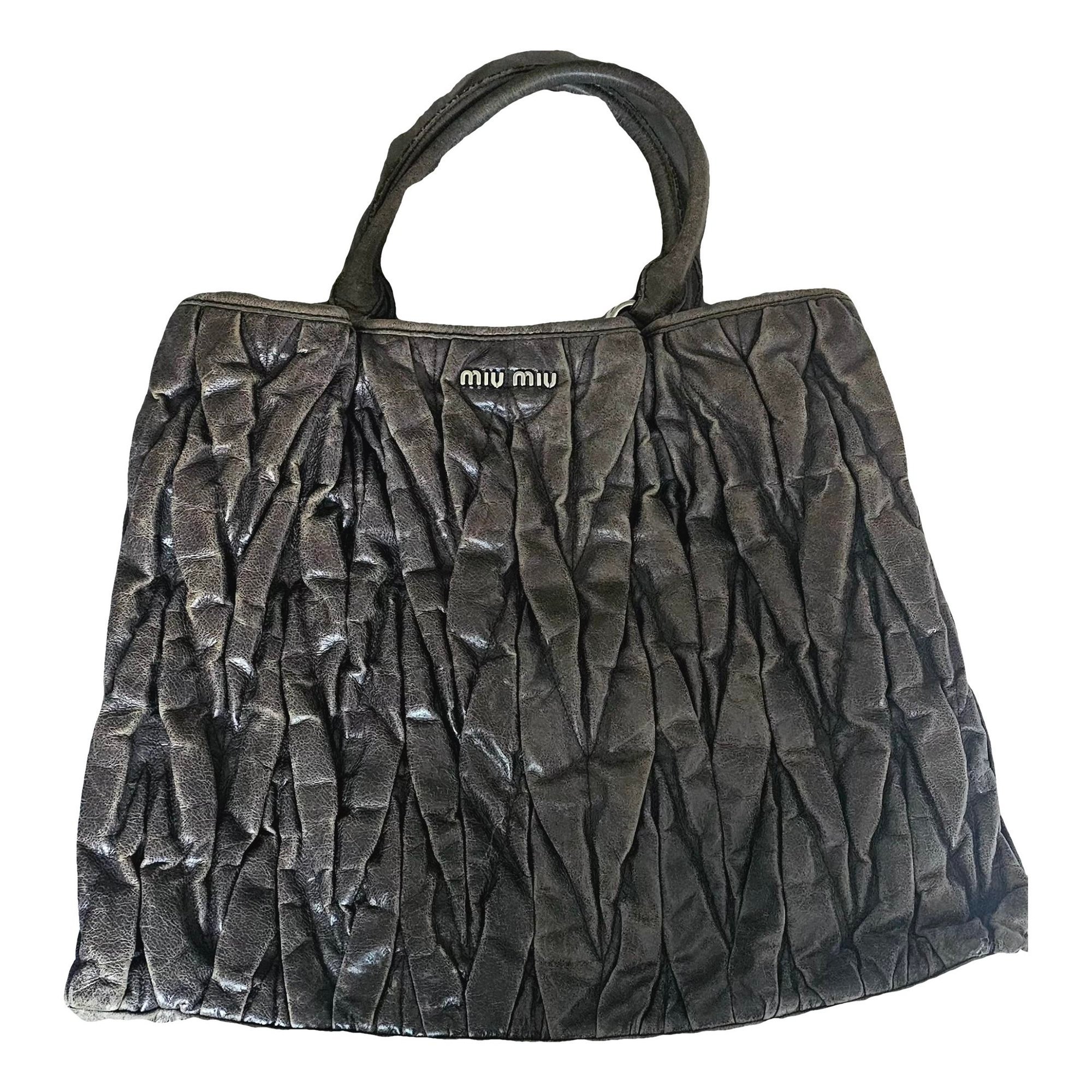 Leather handbag