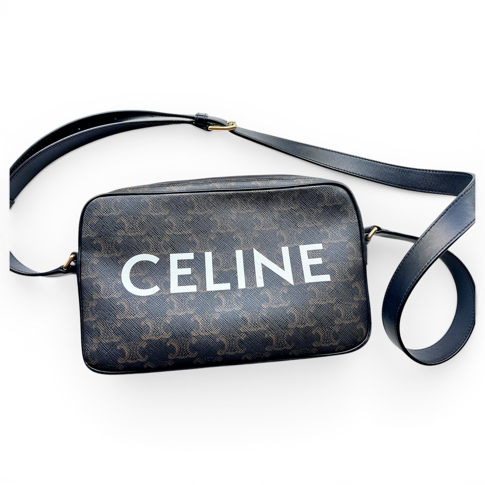 Leather crossbody bag