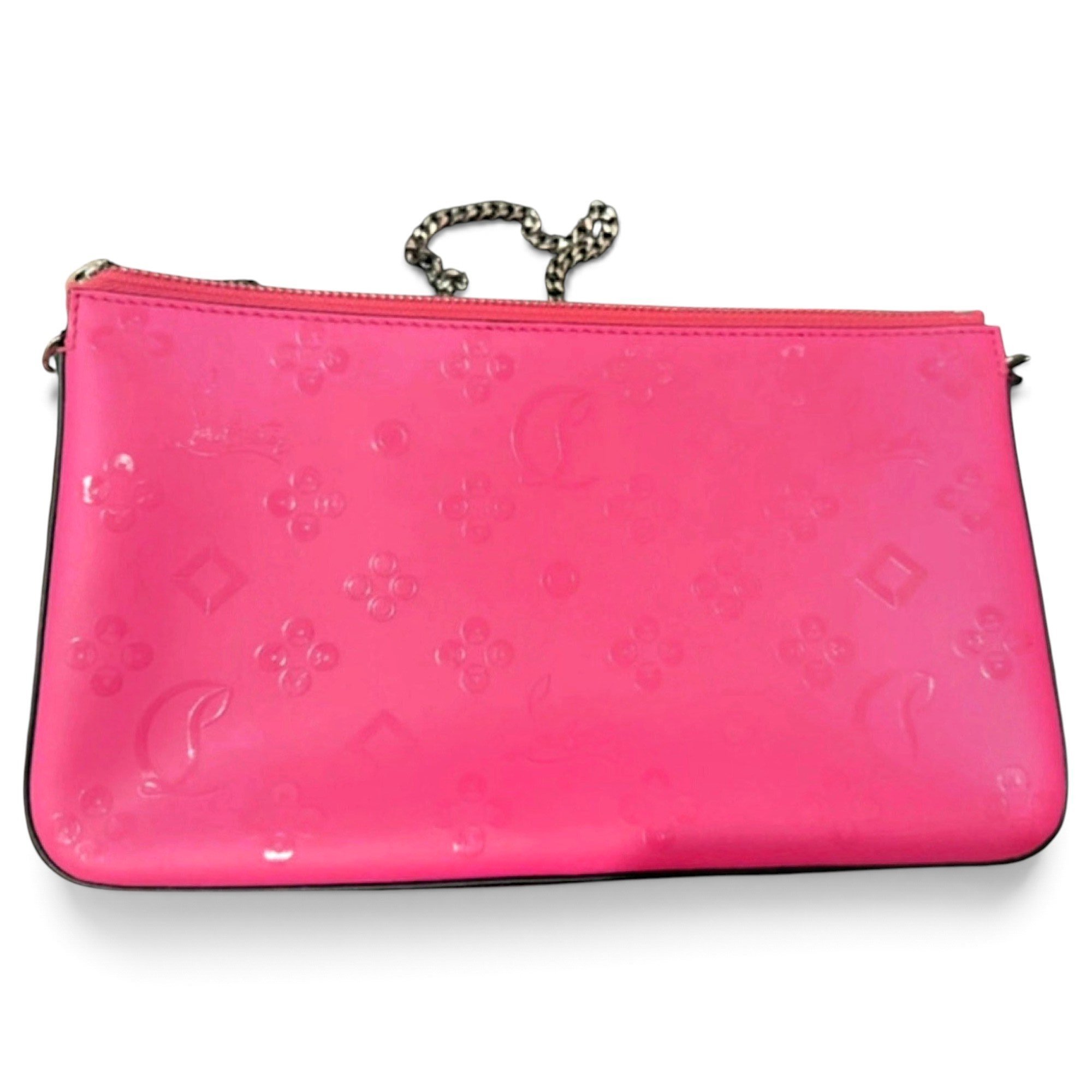 Patent leather handbag