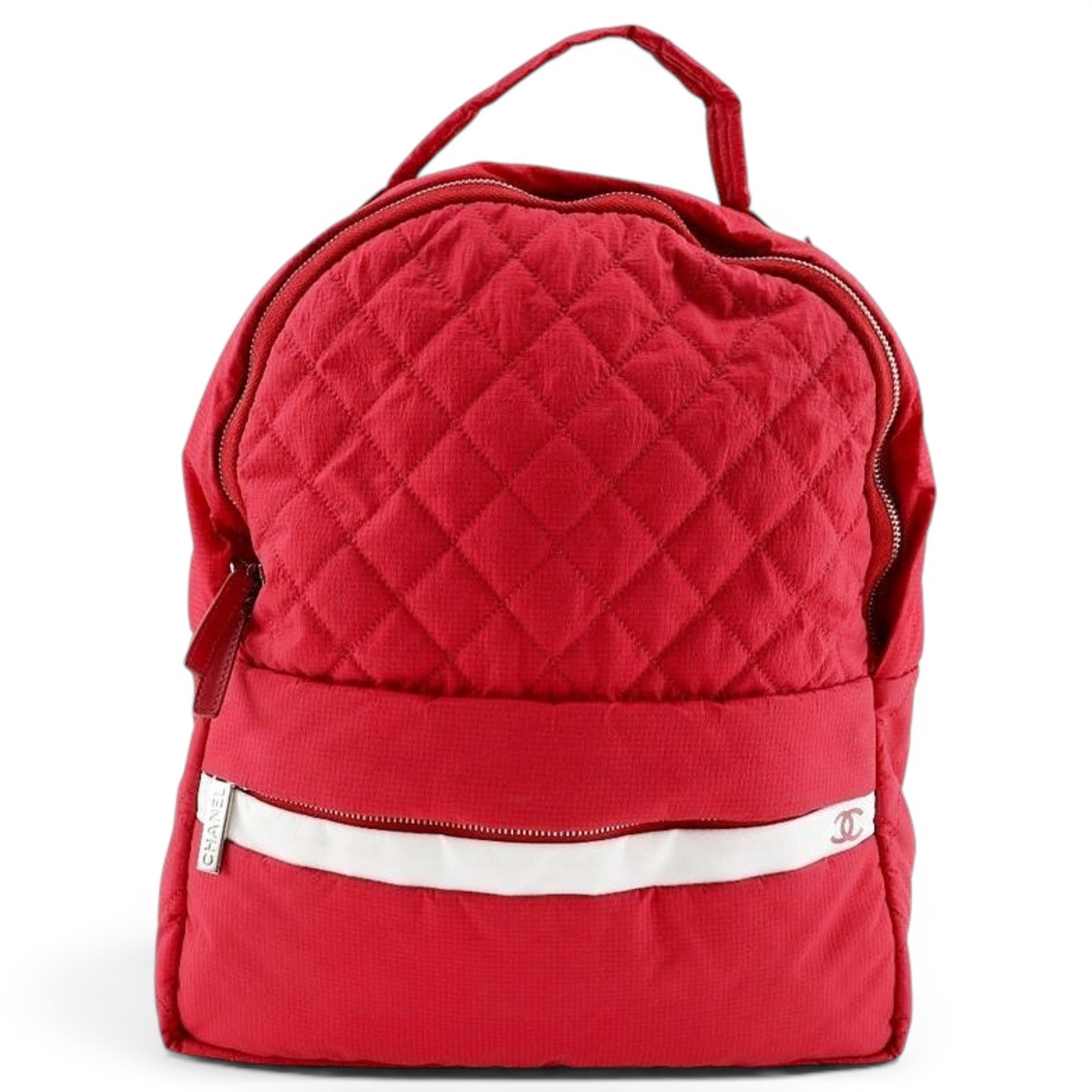 Leather backpack