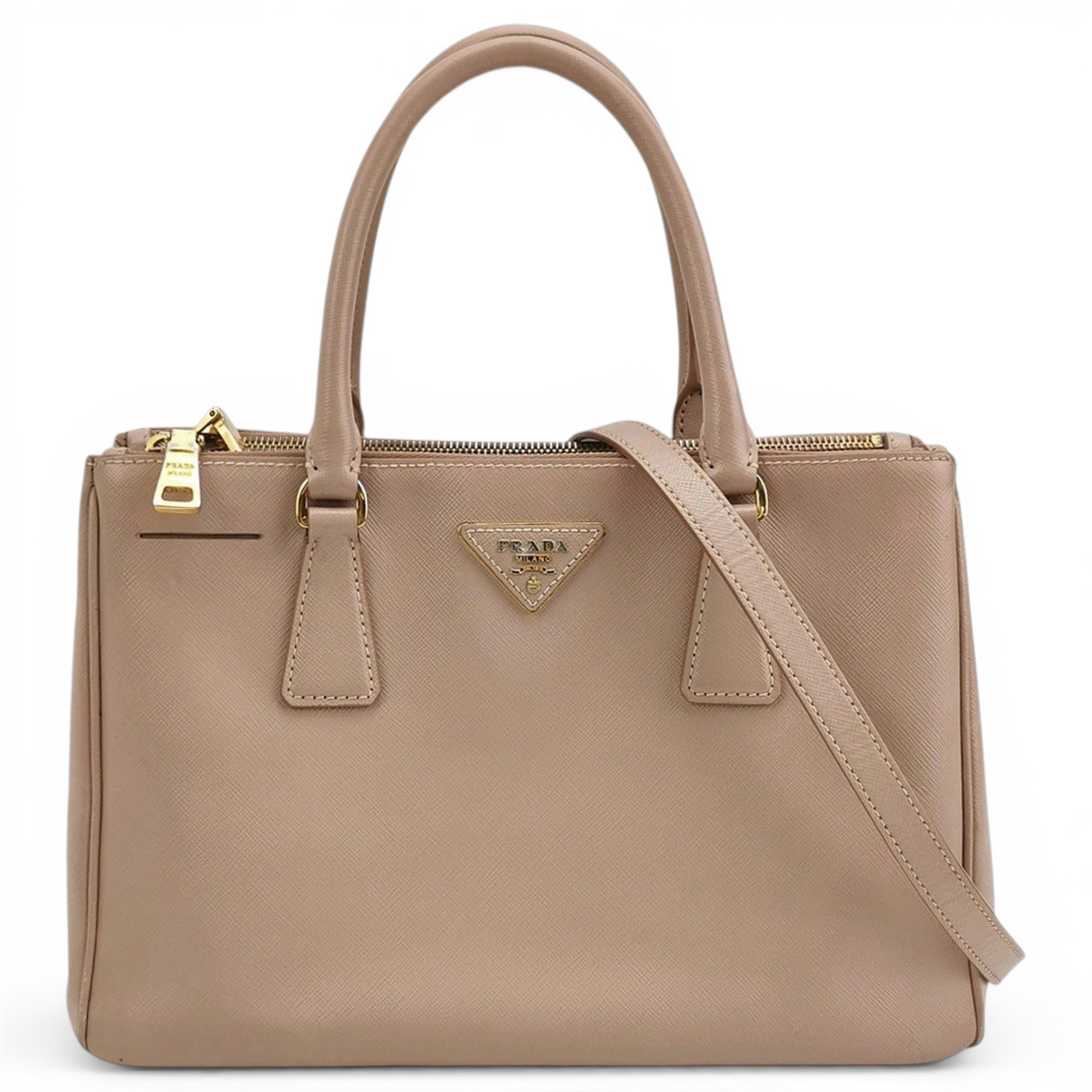 Galleria leather handbag