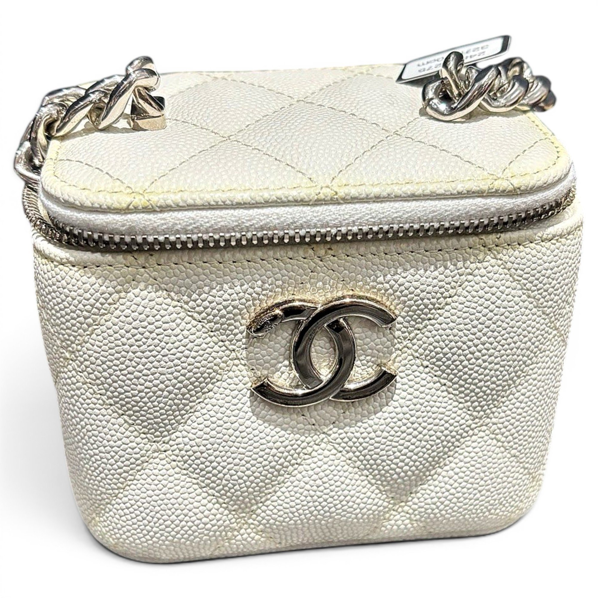 Vanity leather mini bag