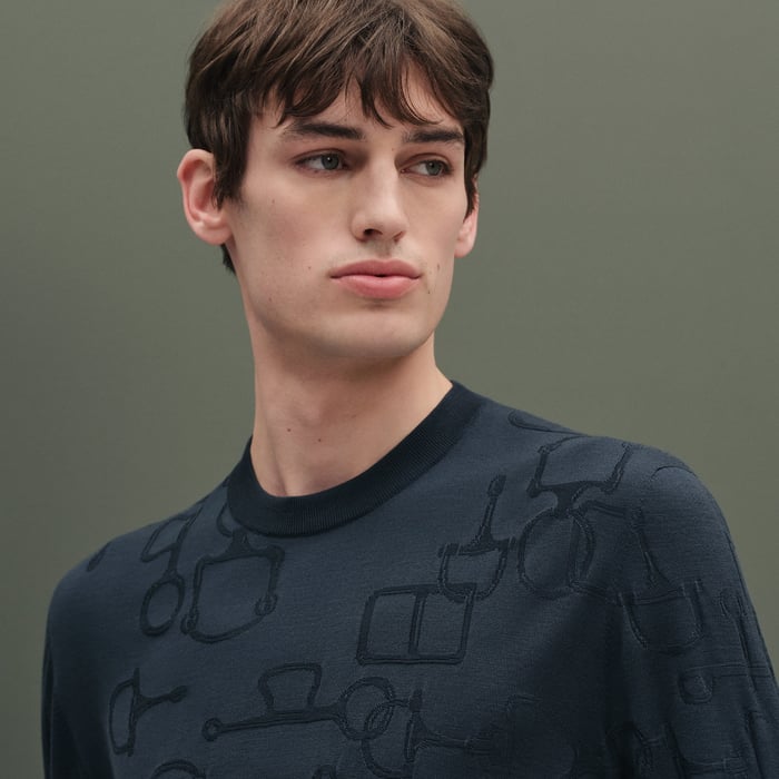 Ardoise "Meli-mors Integral" Crewneck Sweater